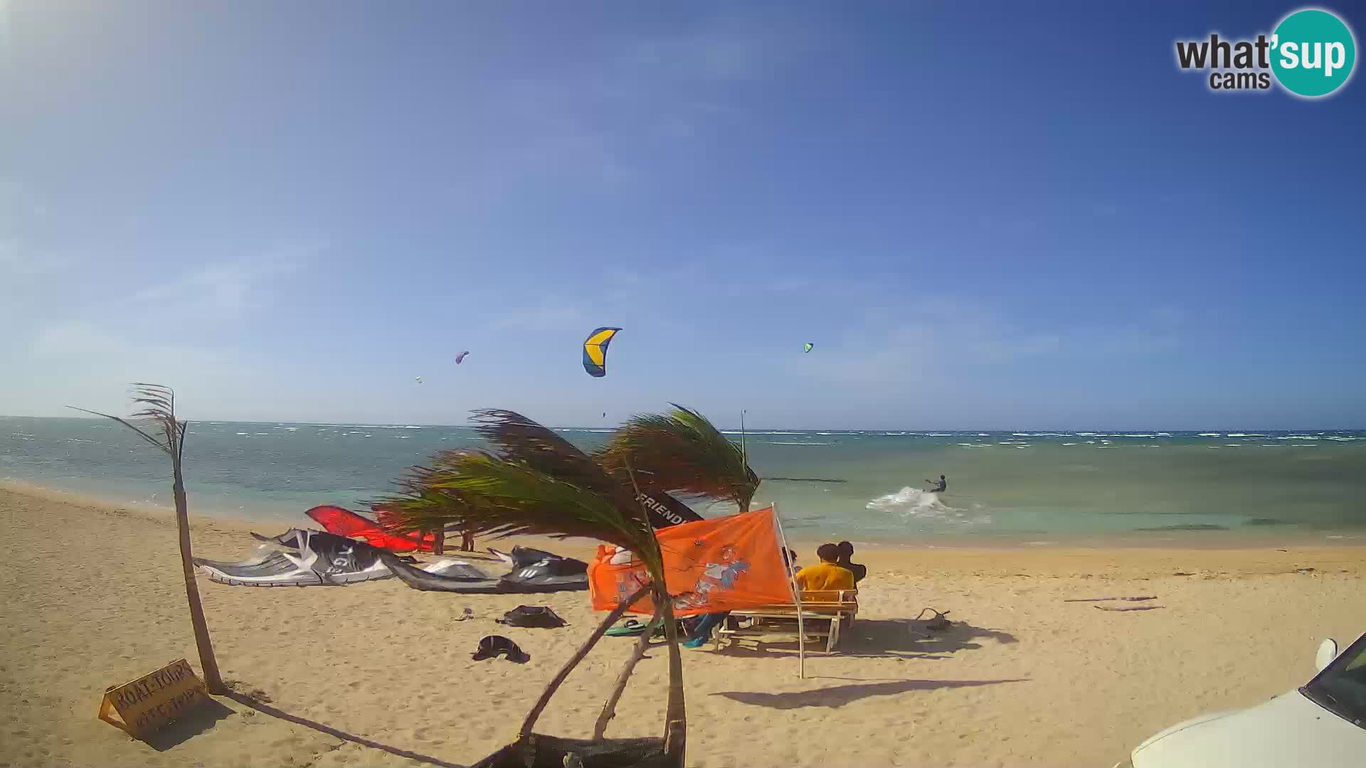 Web kamera Kite Buen Hombre Kiteboarding School – plaža Buen Hombre – Monte Cristi – Dominikanska Republika