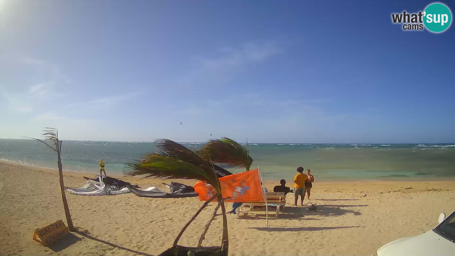 Web kamera Kite Buen Hombre Kiteboarding School – plaža Buen Hombre – Monte Cristi – Dominikanska Republika
