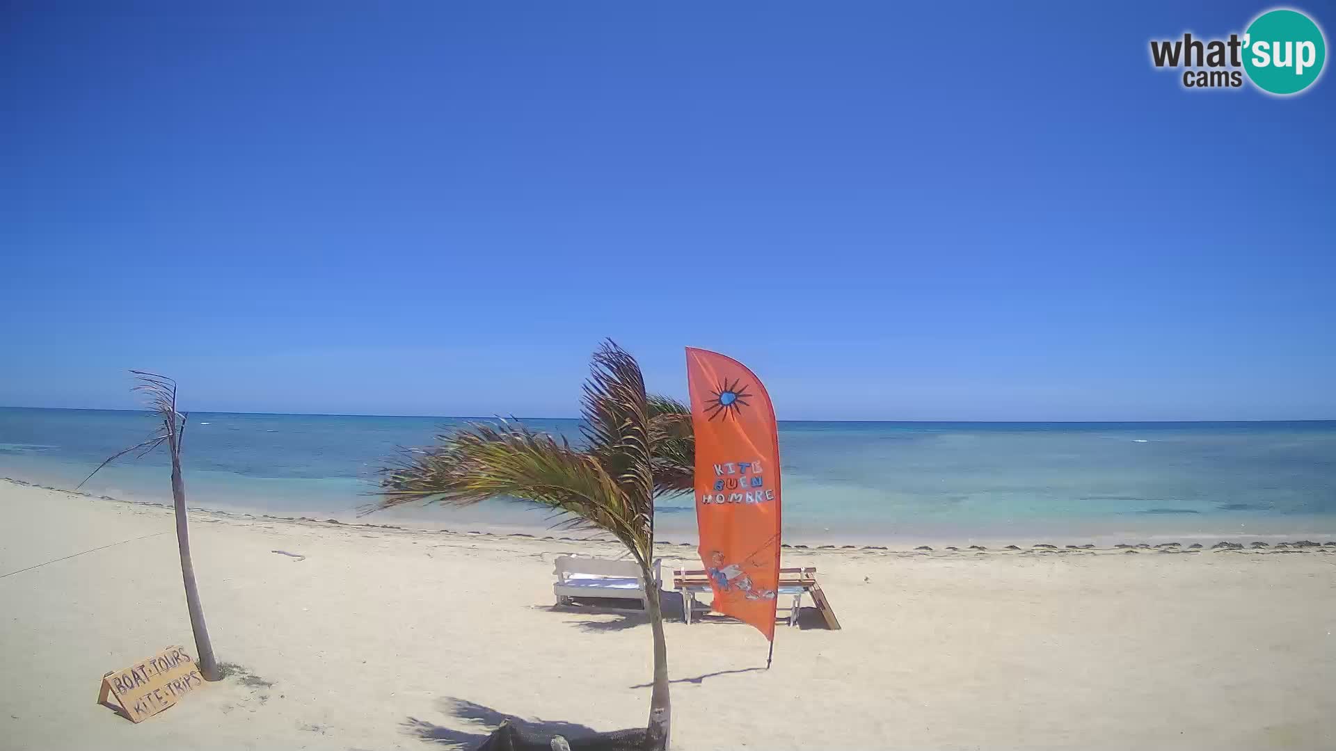 Webcam KITE BUEN HOMBRE KITEBOARDING SCHOOL – Buen Hombre Beach – Monte Cristi – Dominican Republic