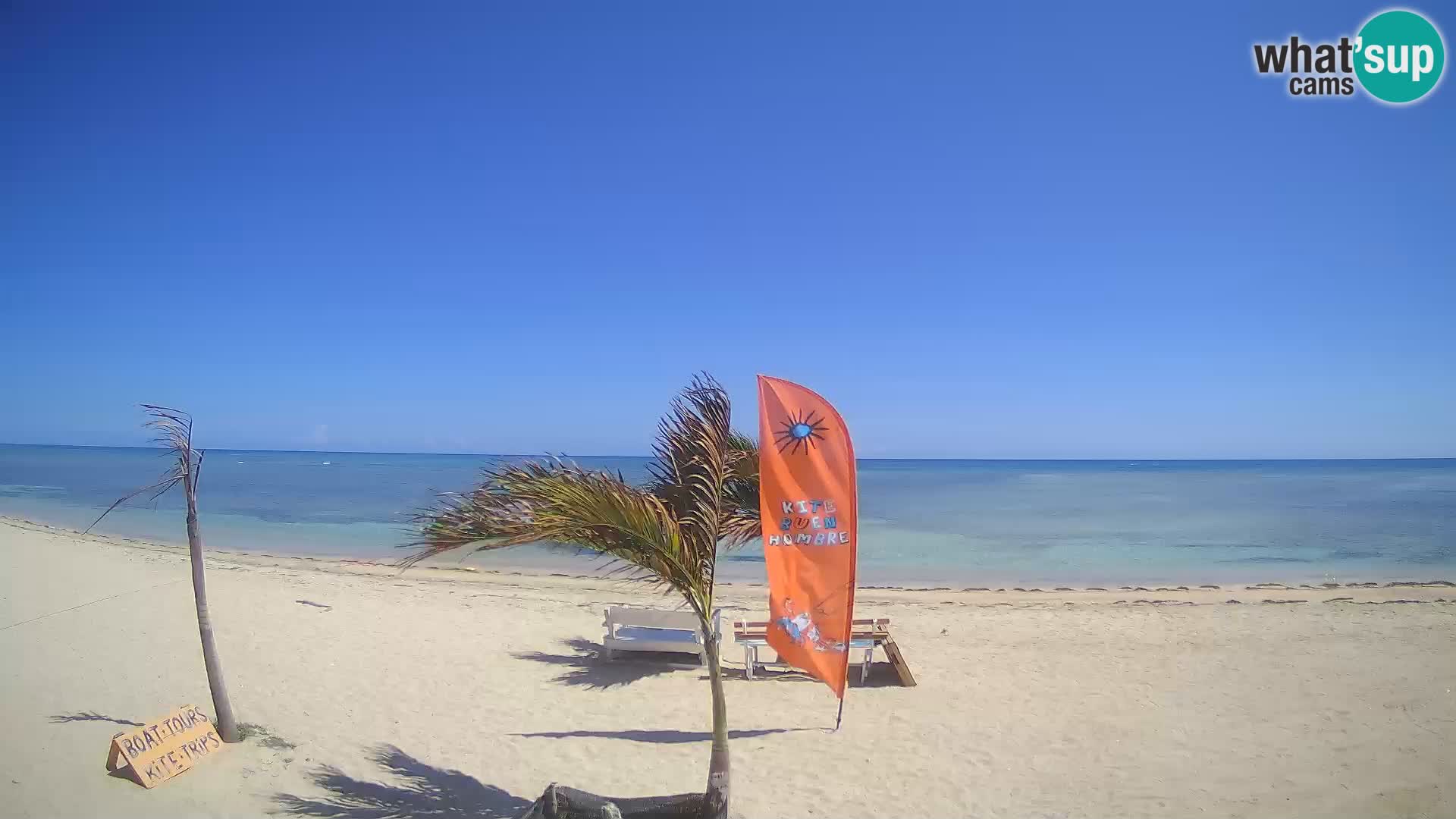 Web kamera Kite Buen Hombre Kiteboarding School – plaža Buen Hombre – Monte Cristi – Dominikanska Republika