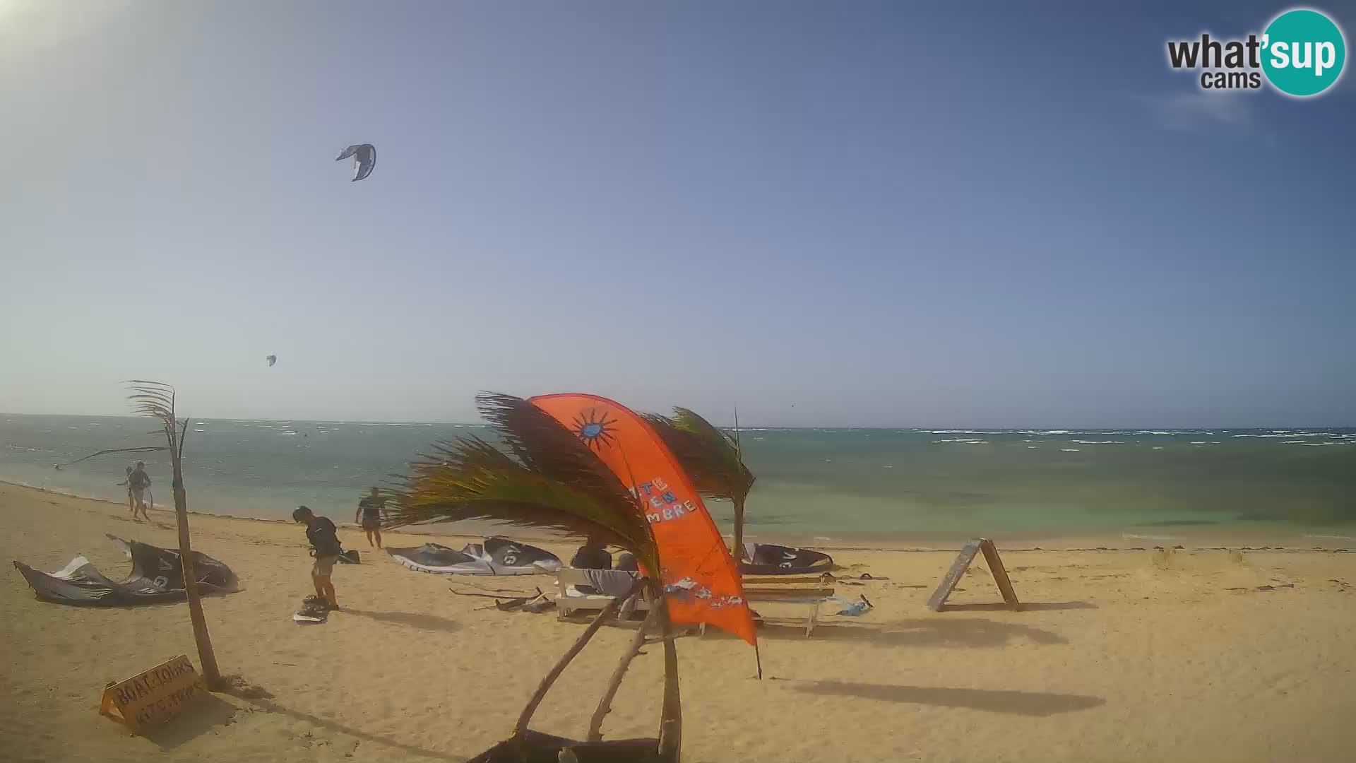 Web kamera Kite Buen Hombre Kiteboarding School – plaža Buen Hombre – Monte Cristi – Dominikanska Republika
