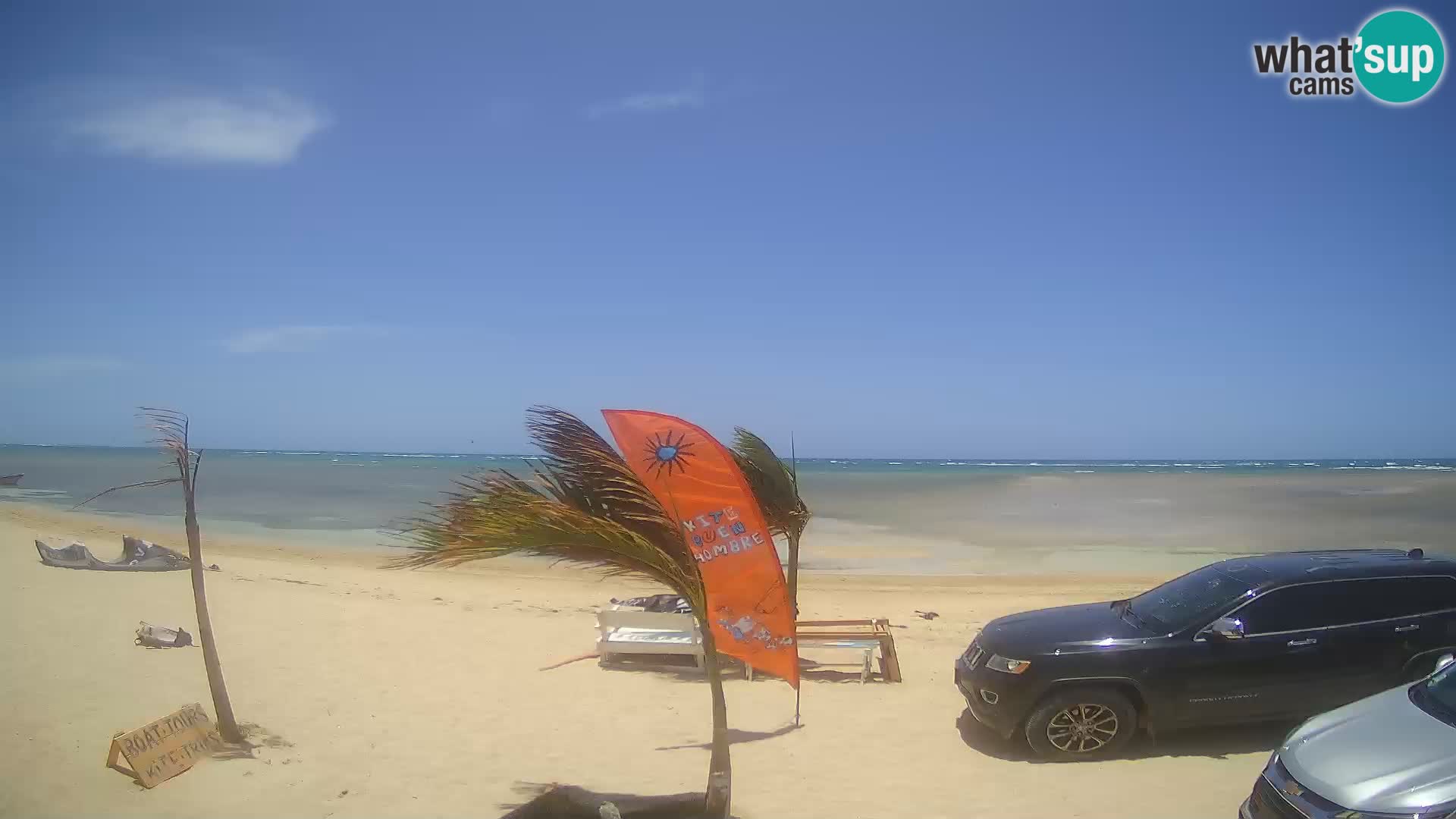 Webcam KITE BUEN HOMBRE KITEBOARDING SCHOOL – Buen Hombre Beach – Monte Cristi – Dominican Republic
