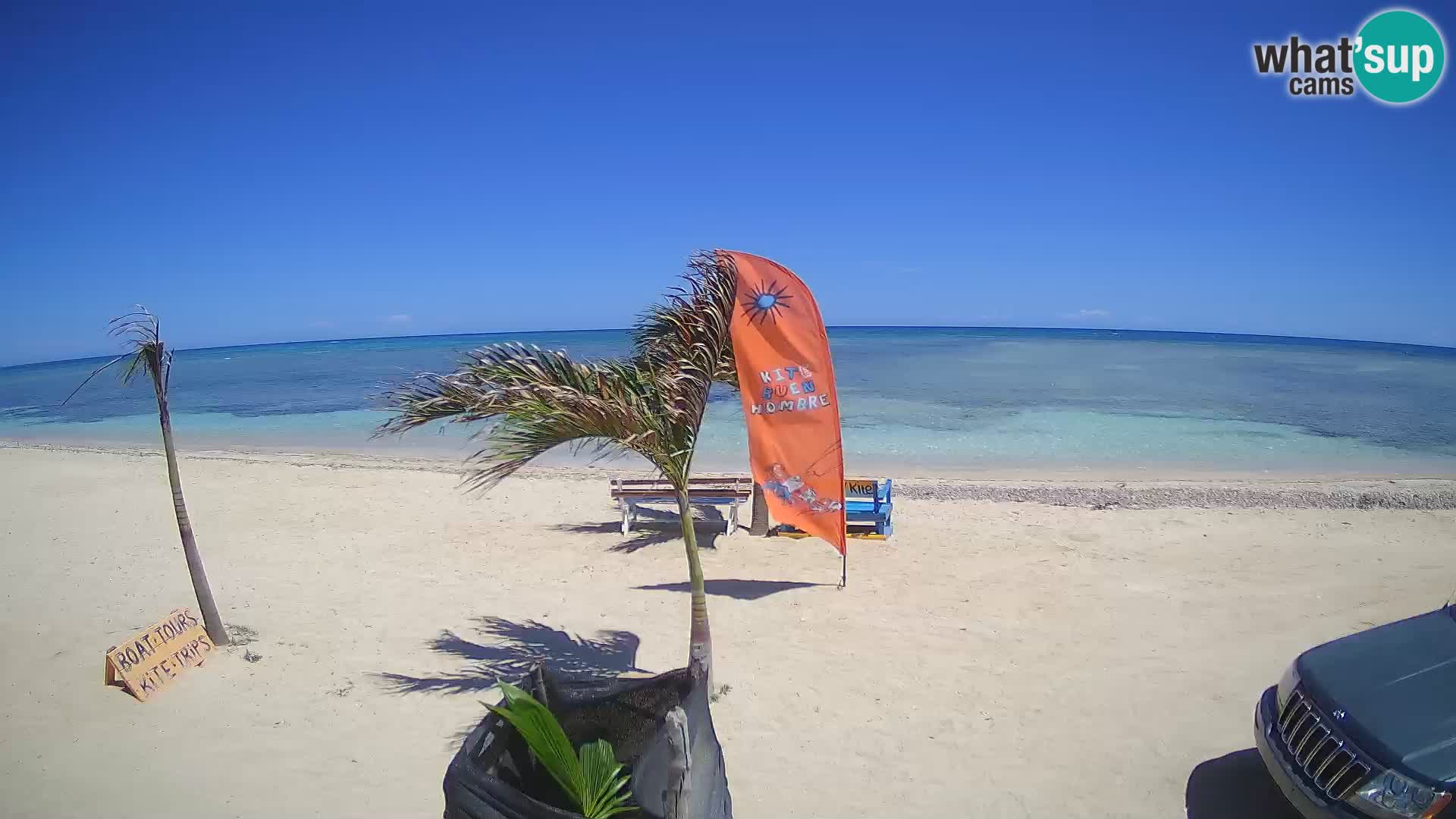 Cámara en Vivo Kite Buen Hombre Kiteboarding School – Playa Buen Hombre – Monte Cristi – República Dominicana