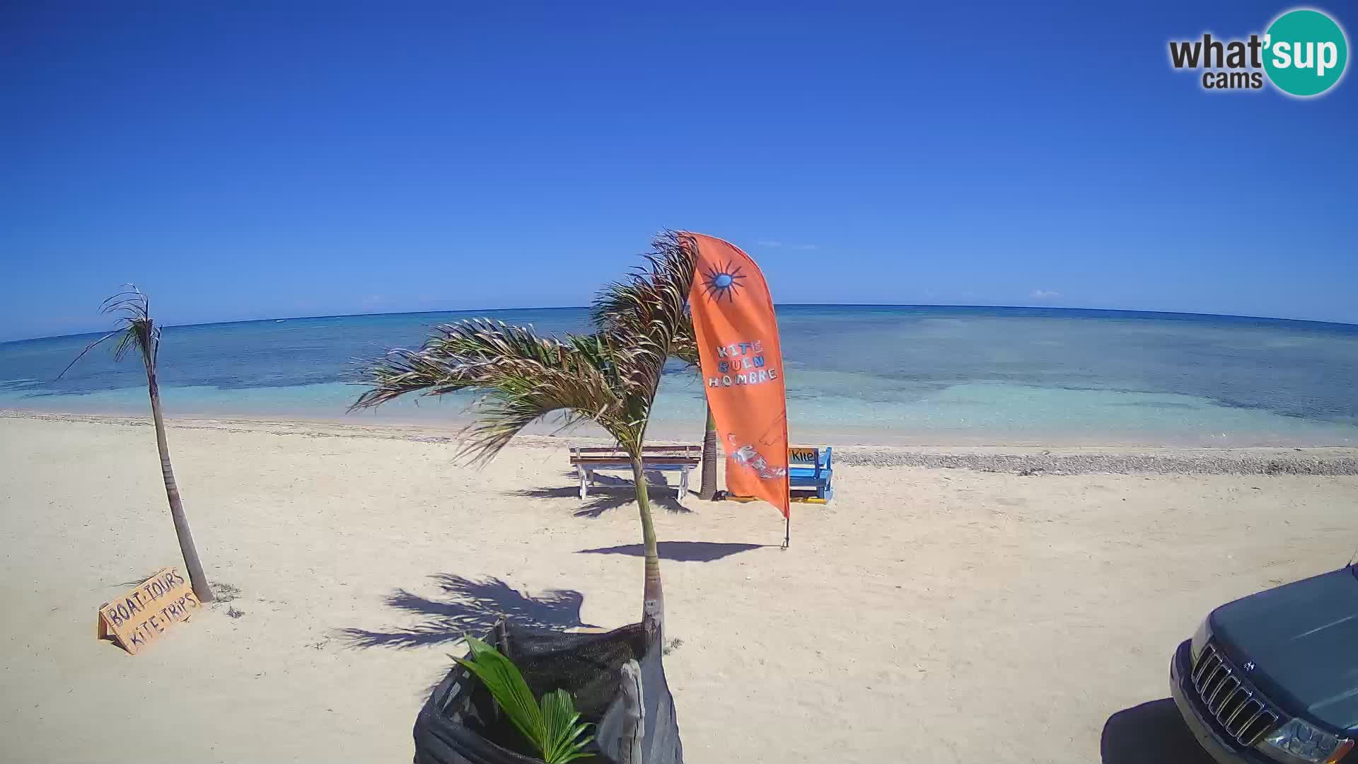 Live webcam Kite Buen Hombre scuola Kiteboarding – Spiaggia Buen Hombre – Monte Cristi – Repubblica Dominicana
