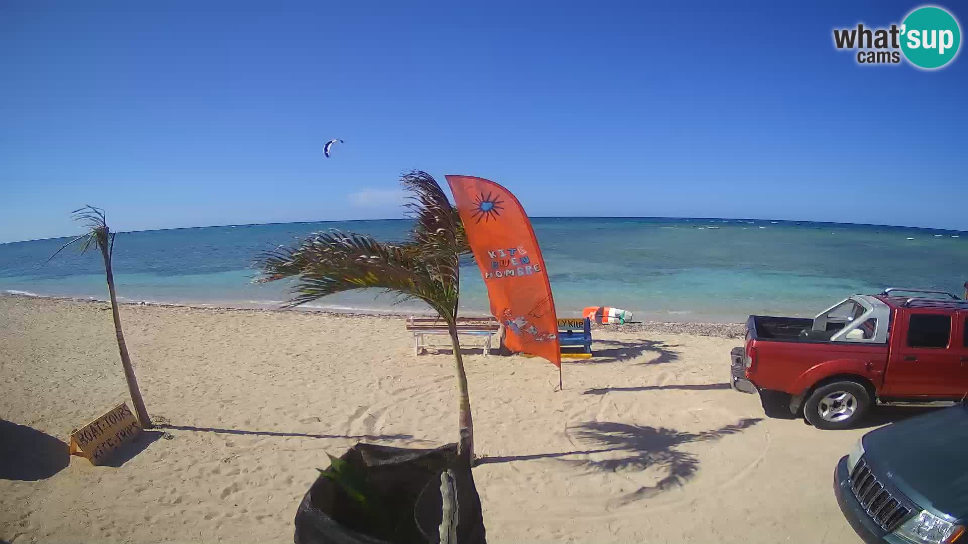 Kite Buen Hombre webcam Kiteboarding Schule – Buen Hombre Strand – Monte Cristi – Dominikanische Republik