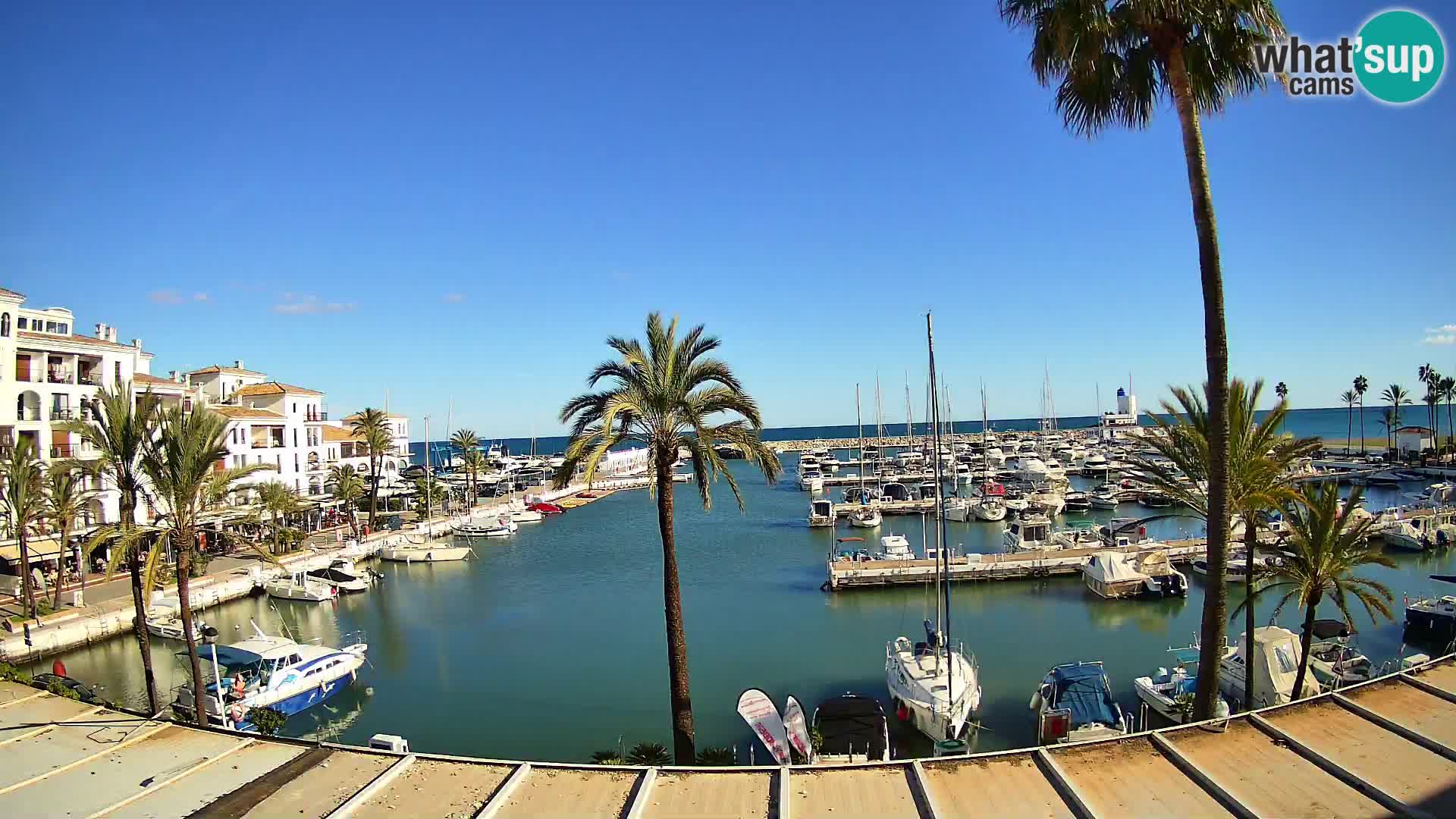 Puerto de la Duquesa webcam – Marina