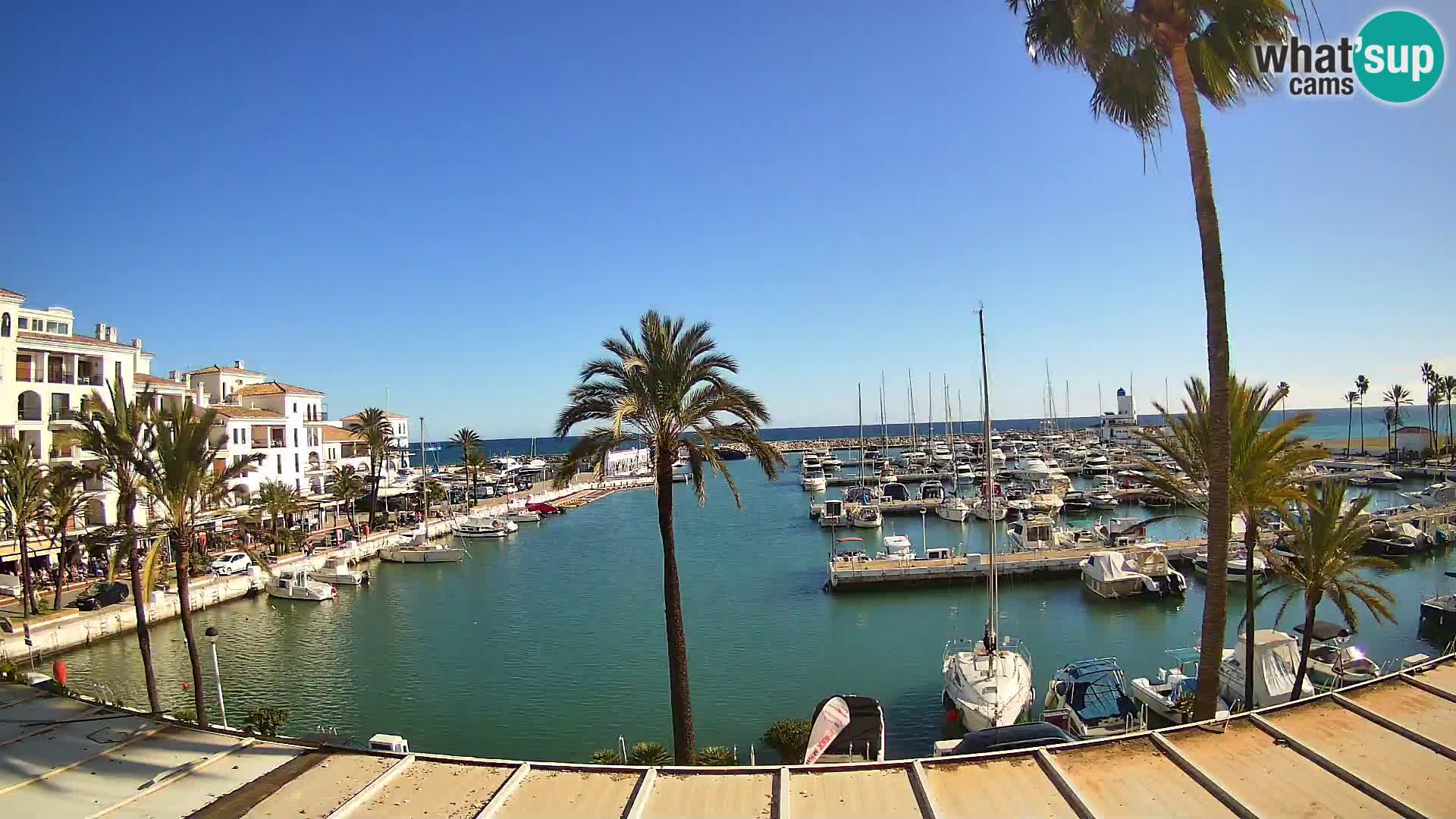 Live webcam Puerto de la Duquesa – Marina