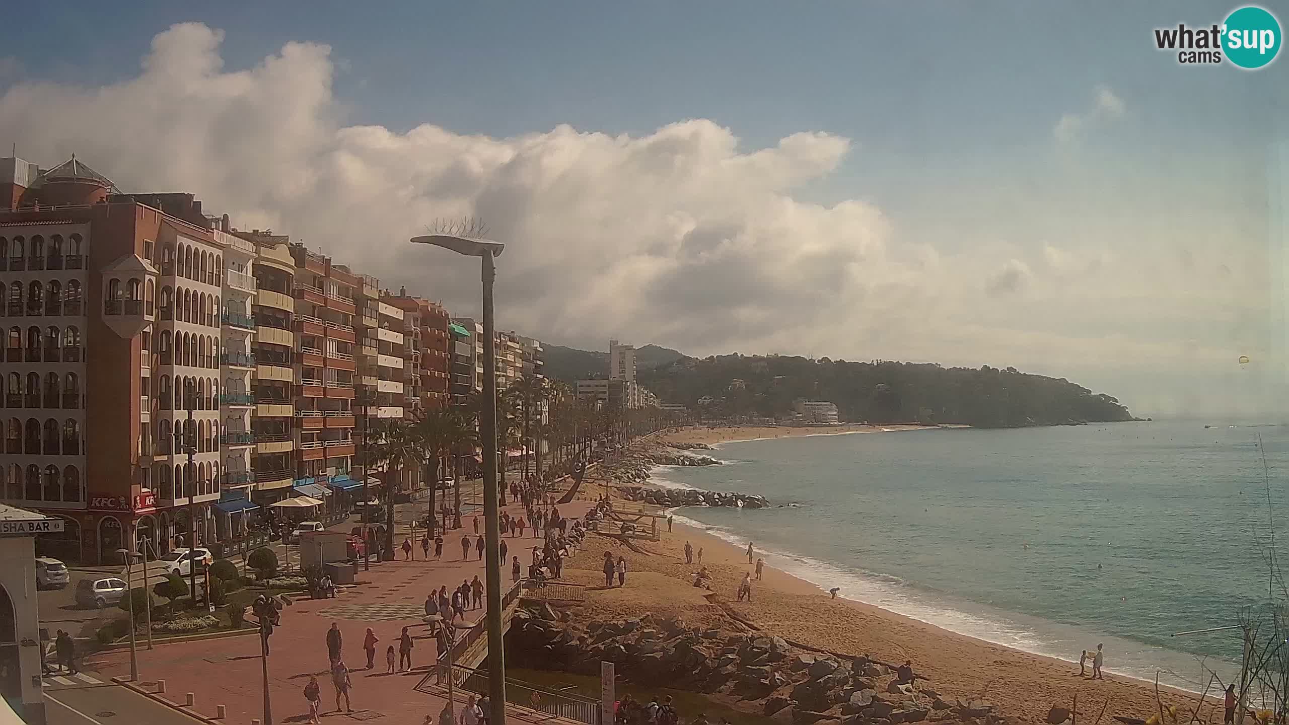 Kamera v živo Lloret de Mar – plaža