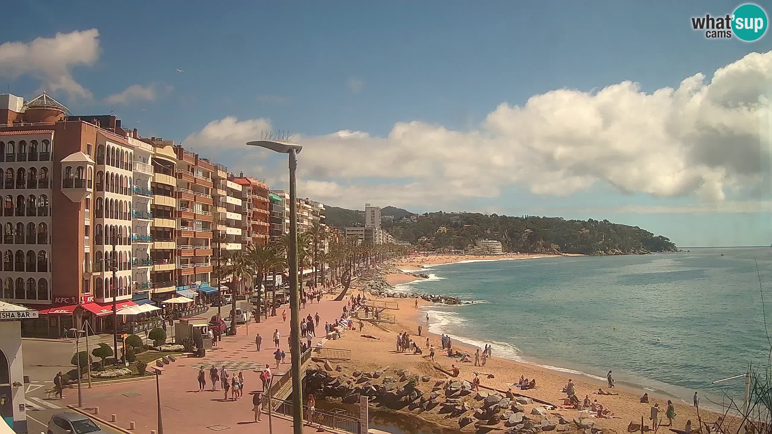 Webcam Lloret de Mar  – Playa principal