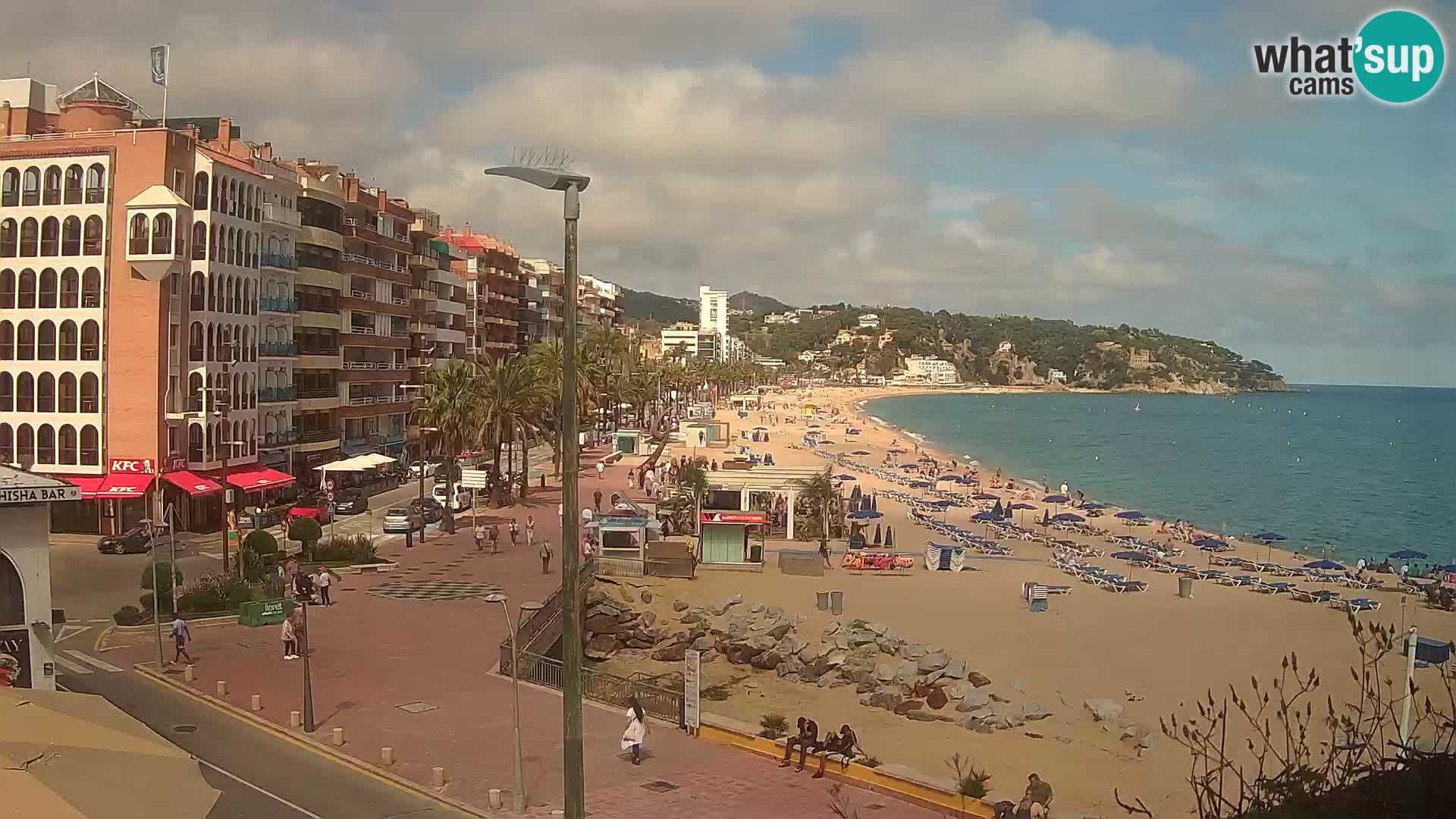 Kamera v živo Lloret de Mar – Glavna plaža