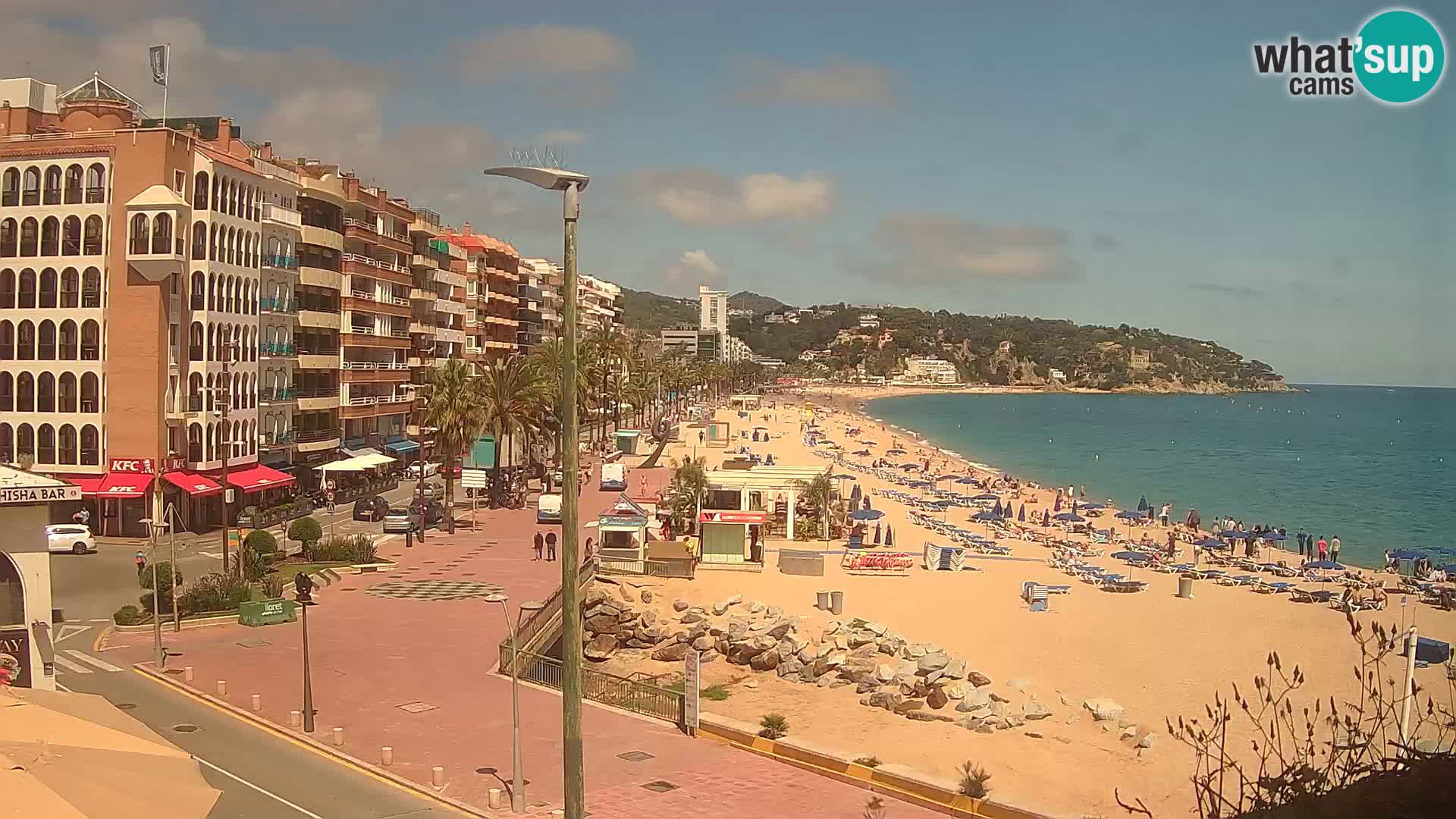 Webcam Lloret de Mar – Hauptstrand