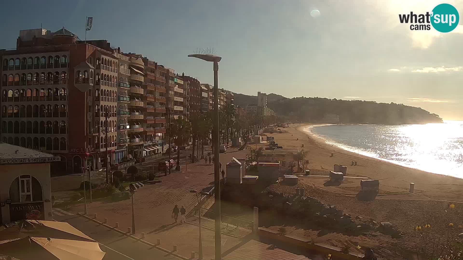 Webcam Lloret de Mar – Središnja plaža