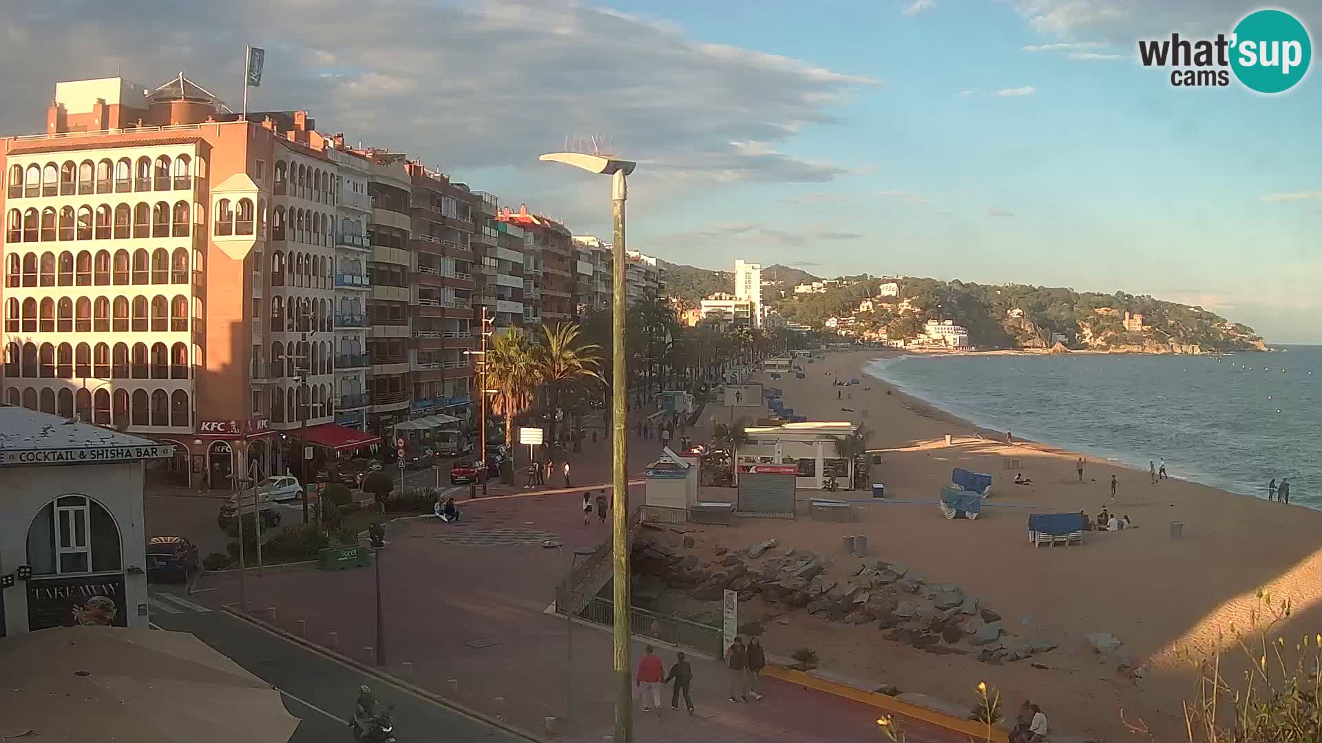Kamera v živo Lloret de Mar – Glavna plaža
