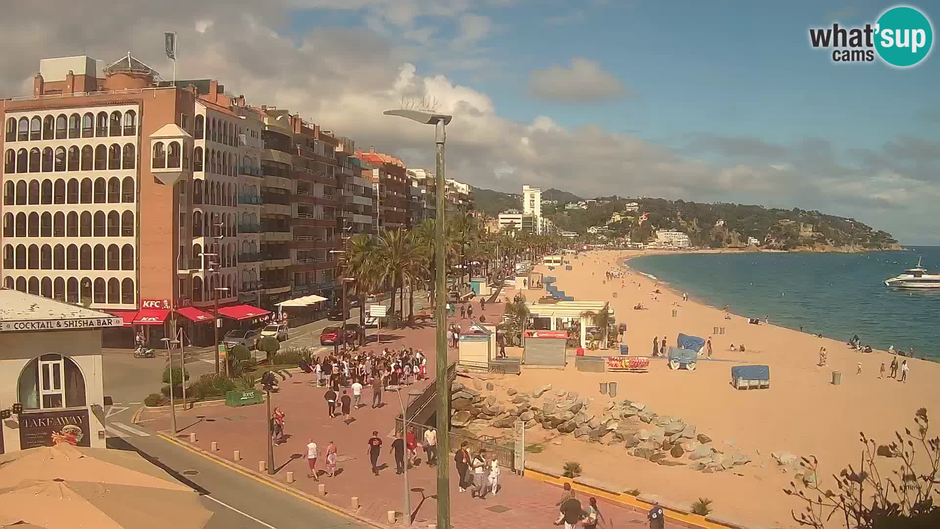 Webcam live Lloret de Mar – Playa