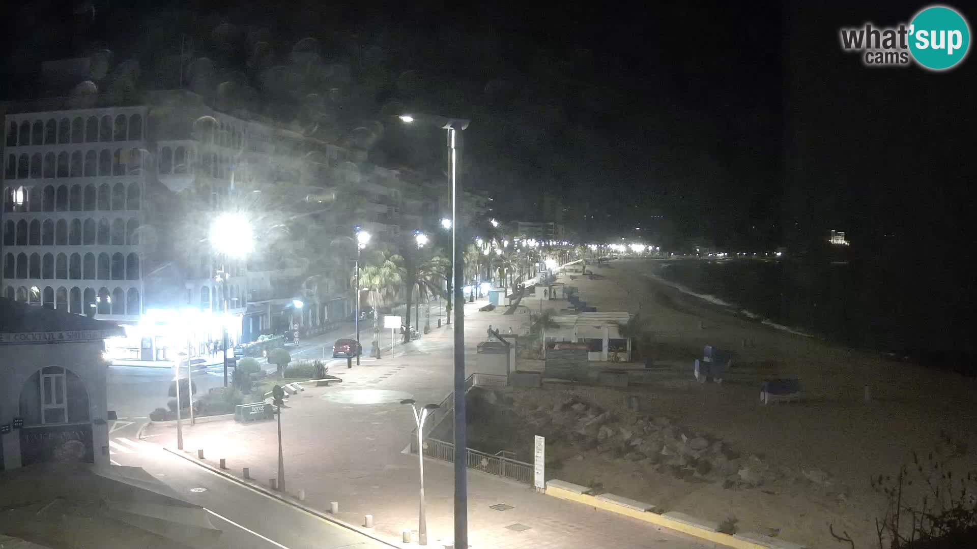 Webcam Lloret de Mar – the main beach – – Costa Brava – Spain