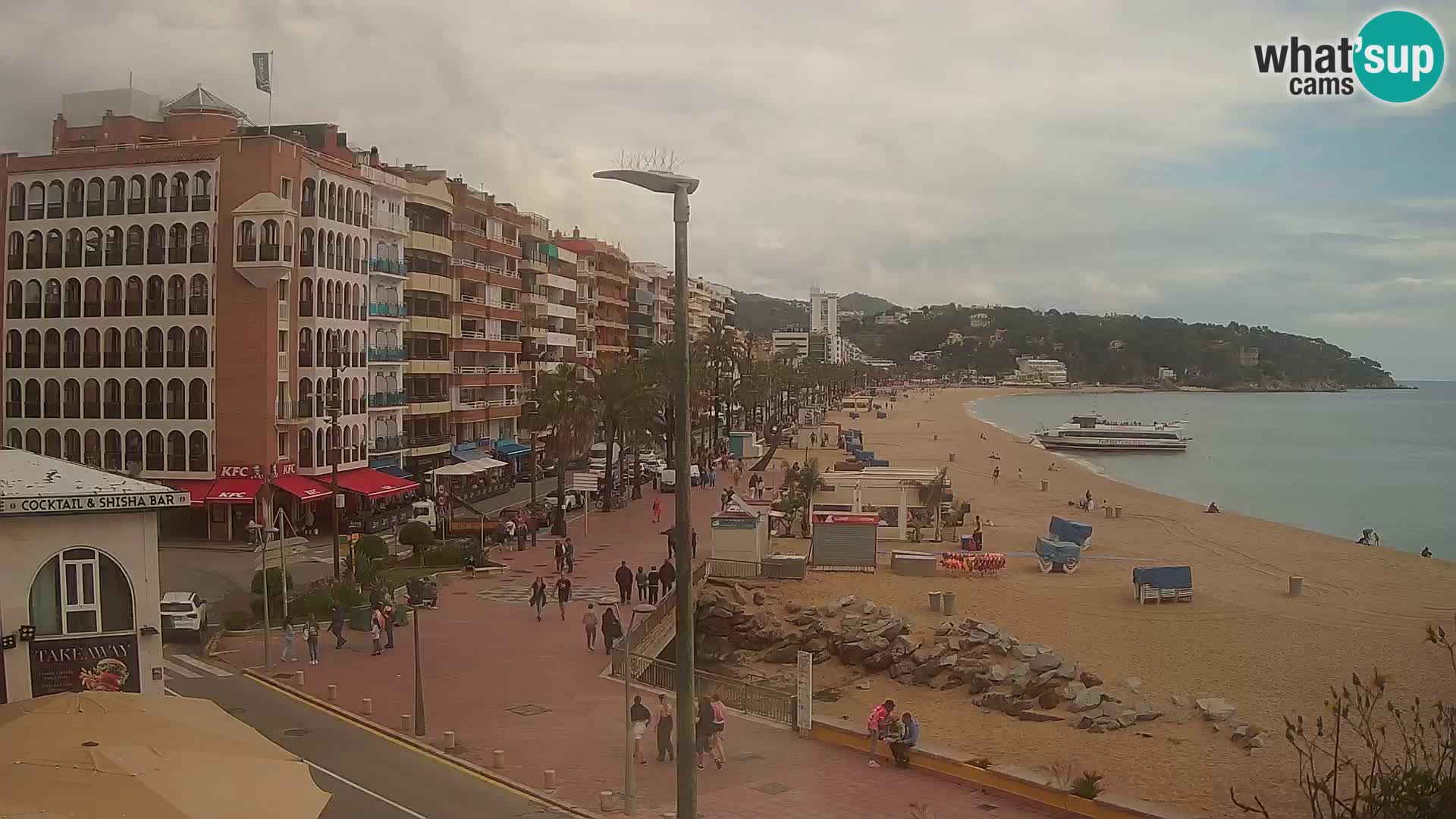 Webcam Lloret de Mar – Central beach