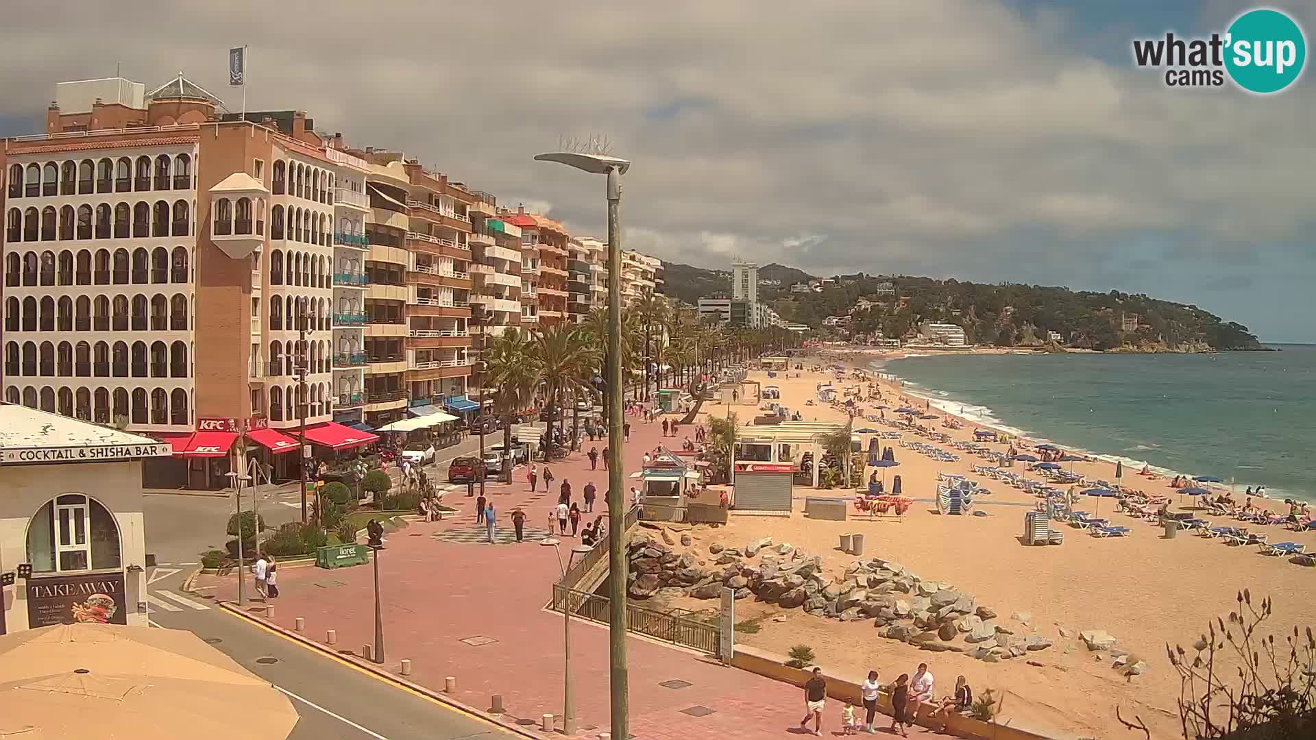 Webcam live Lloret de Mar – Playa