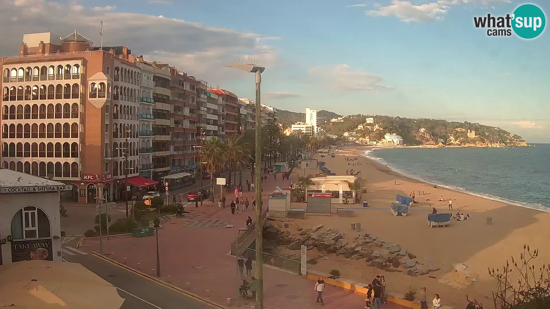 Webcam Lloret de Mar – Središnja plaža