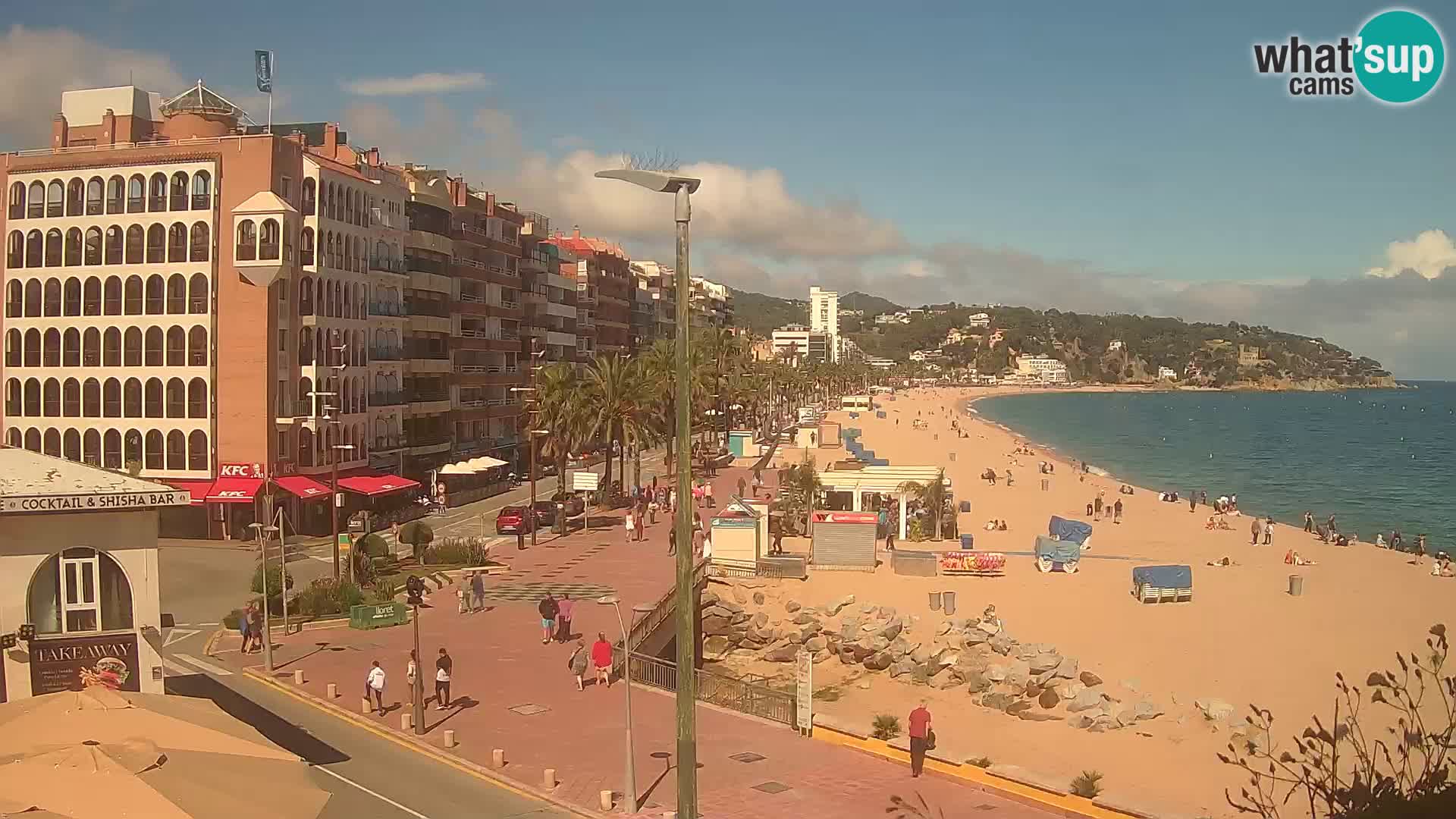 Webcam Lloret de Mar – Hauptstrand