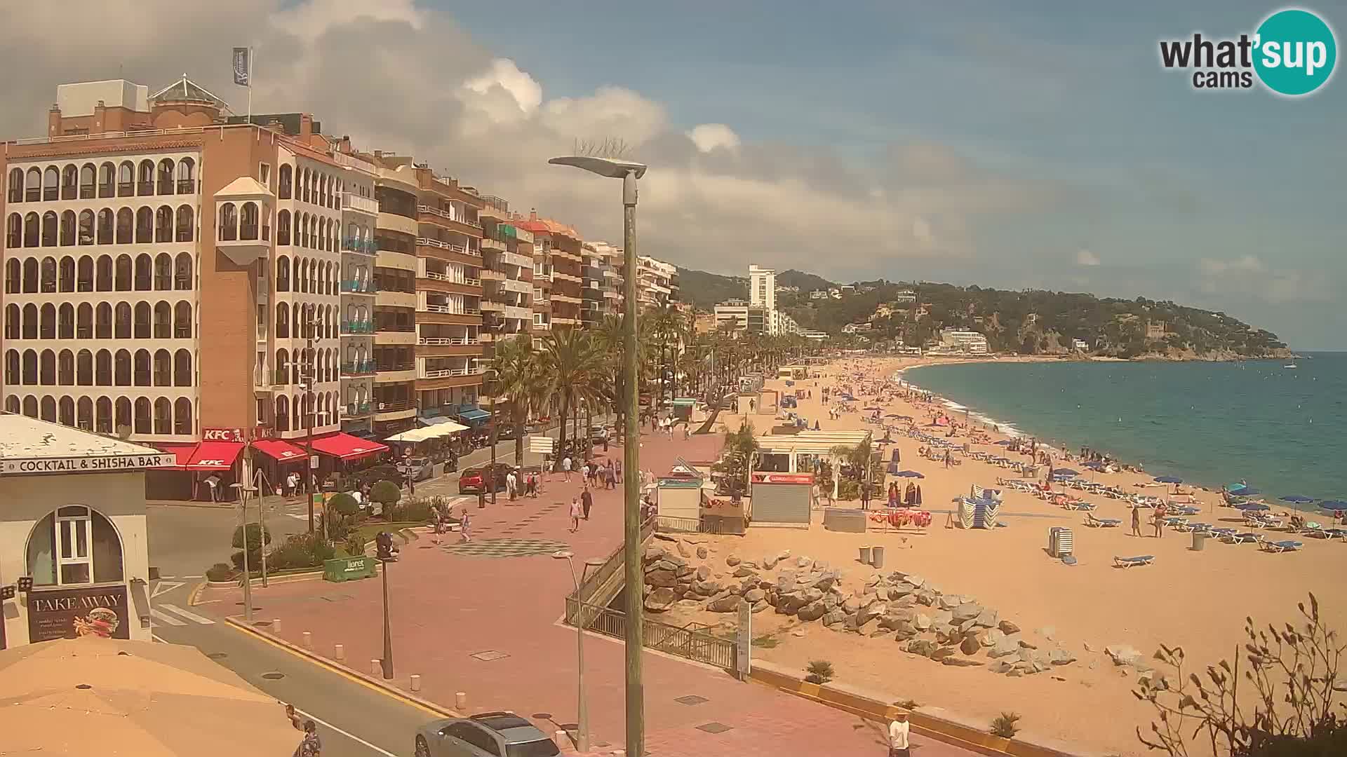 Webcam Lloret de Mar – Osrednja plaža
