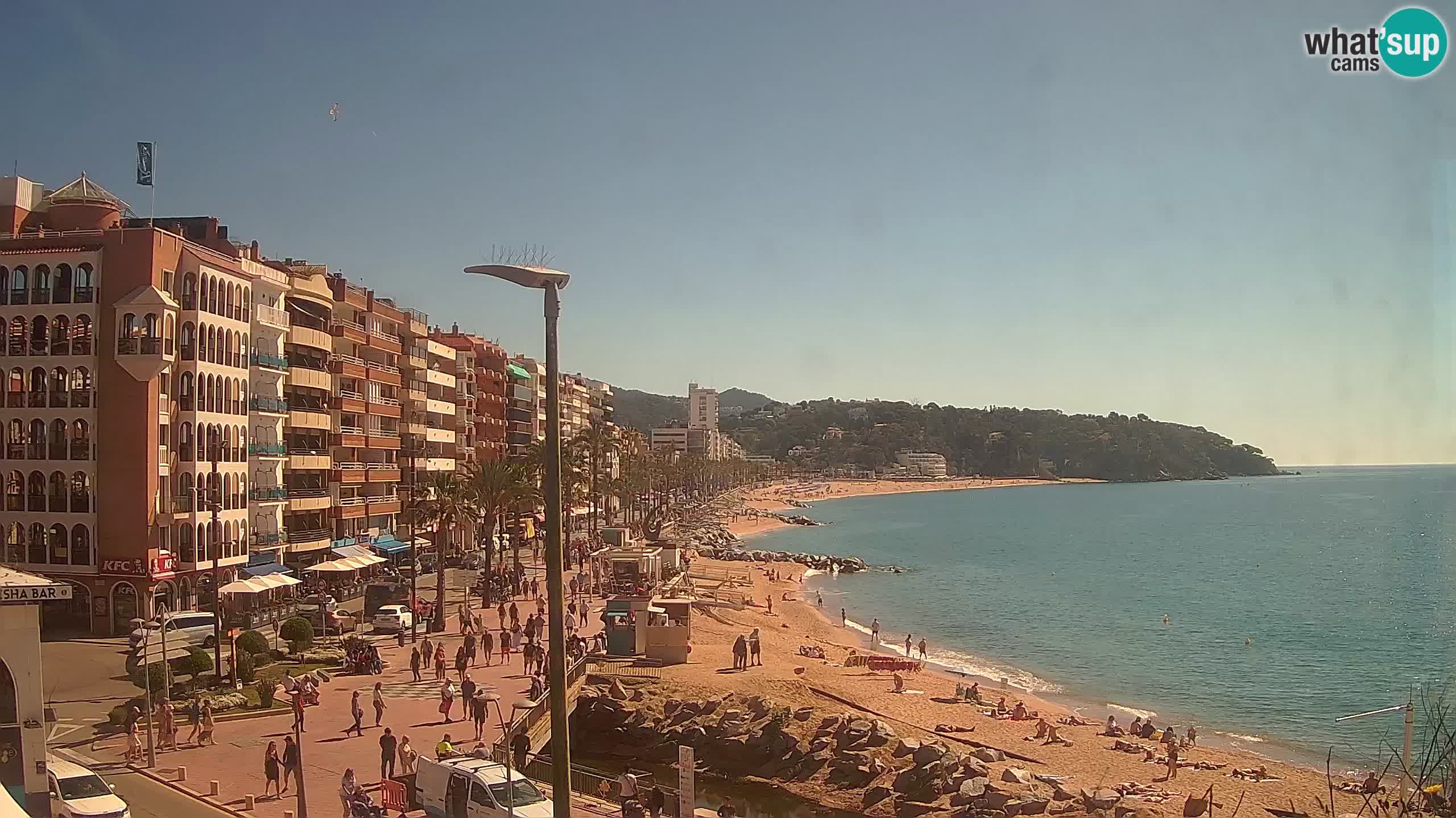 Webcam live Lloret de Mar – la spiaggia principale