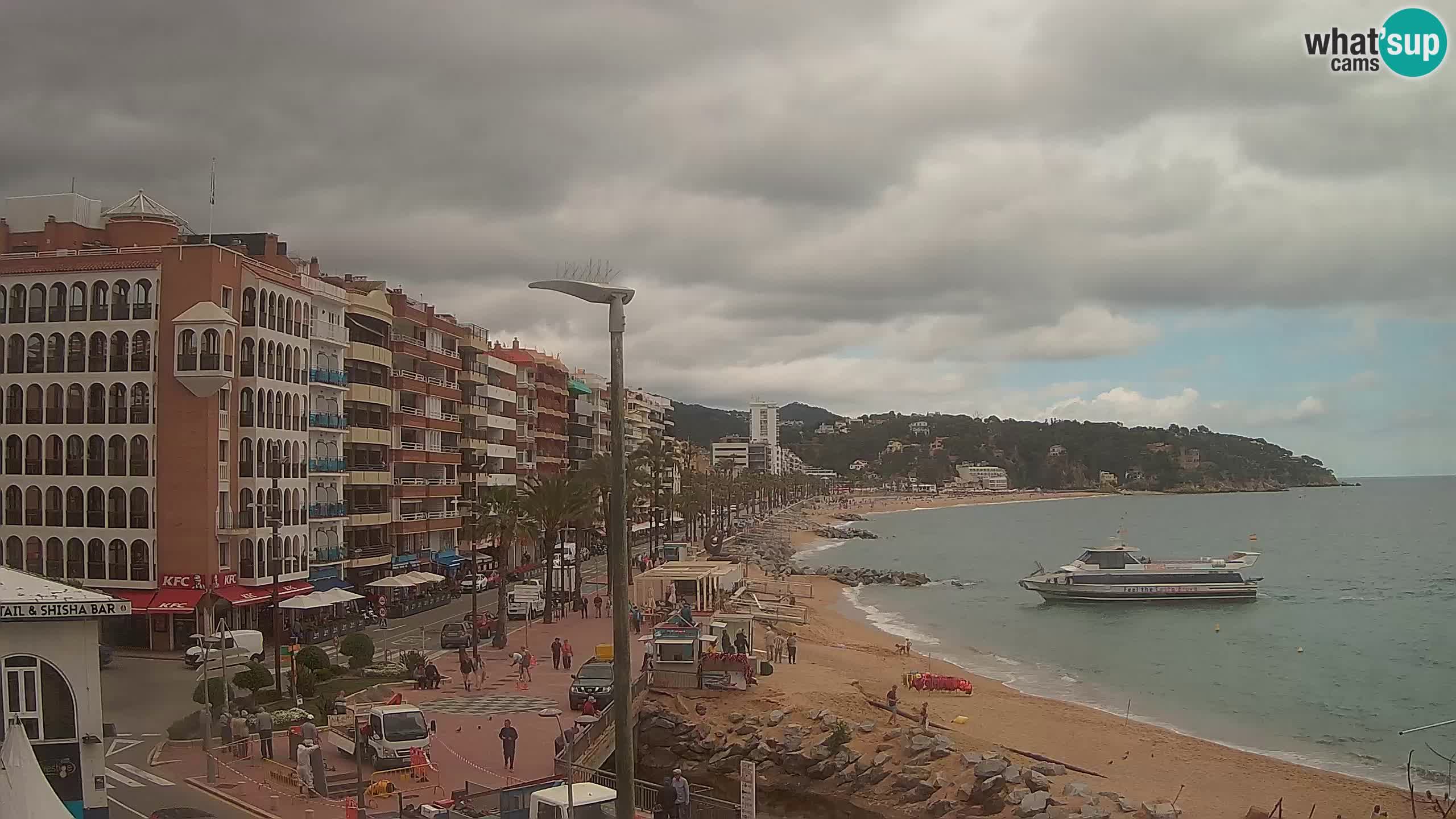 Webcam live Lloret de Mar – la spiaggia principale