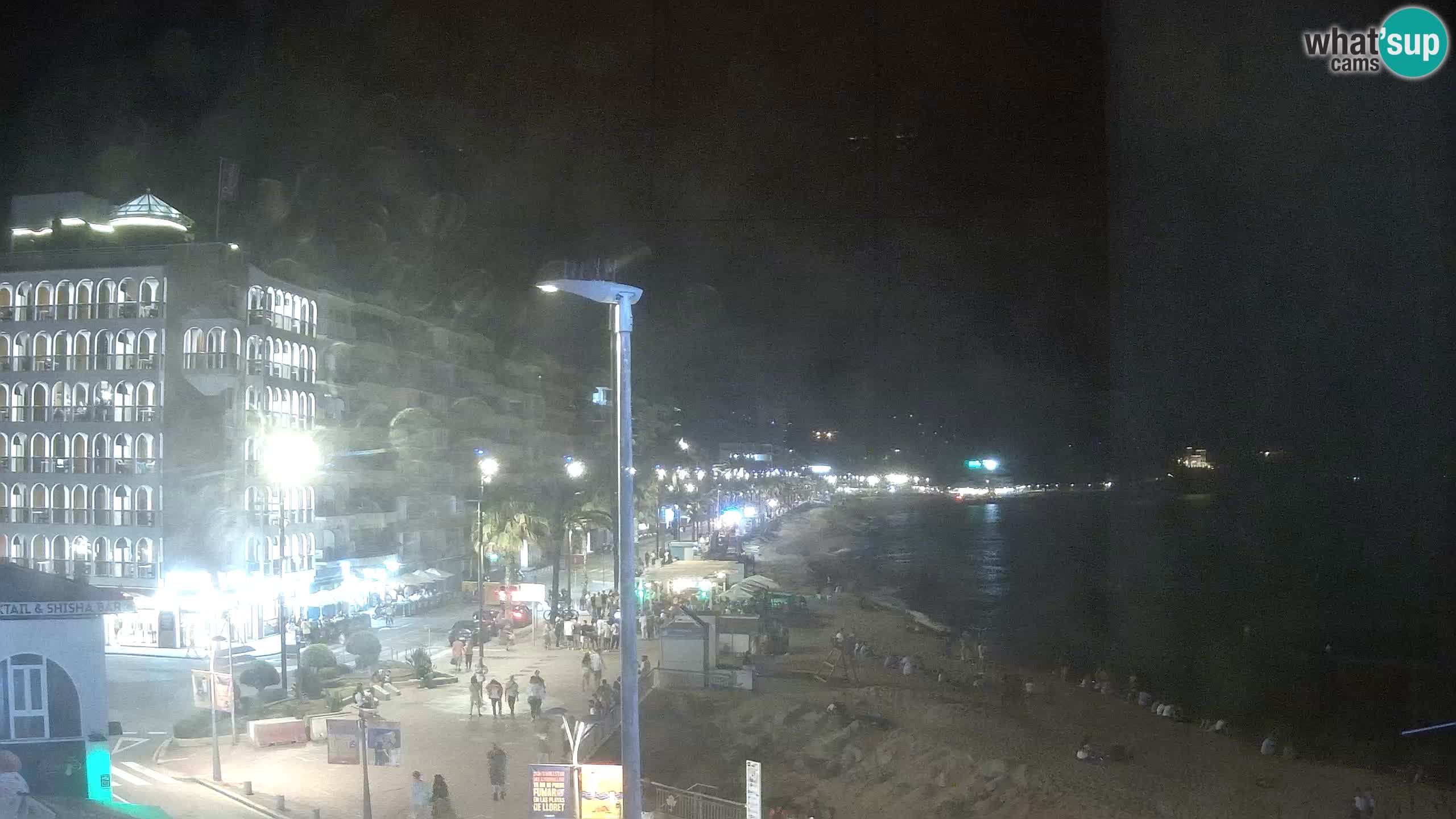 Kamera v živo Lloret de Mar – Glavna plaža