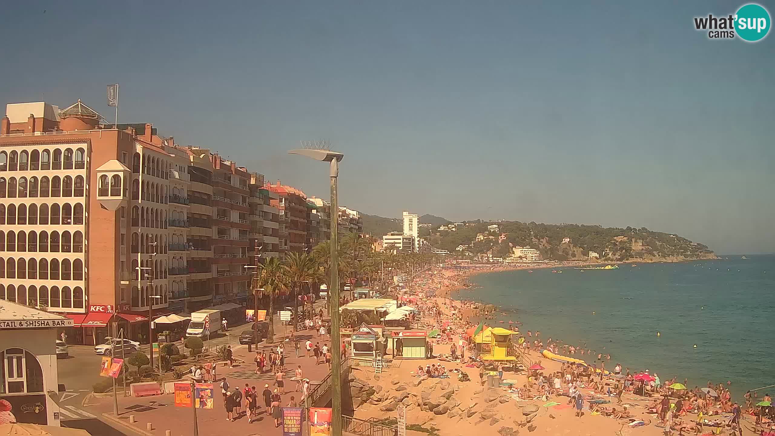 Webcam Lloret de Mar – Središnja plaža