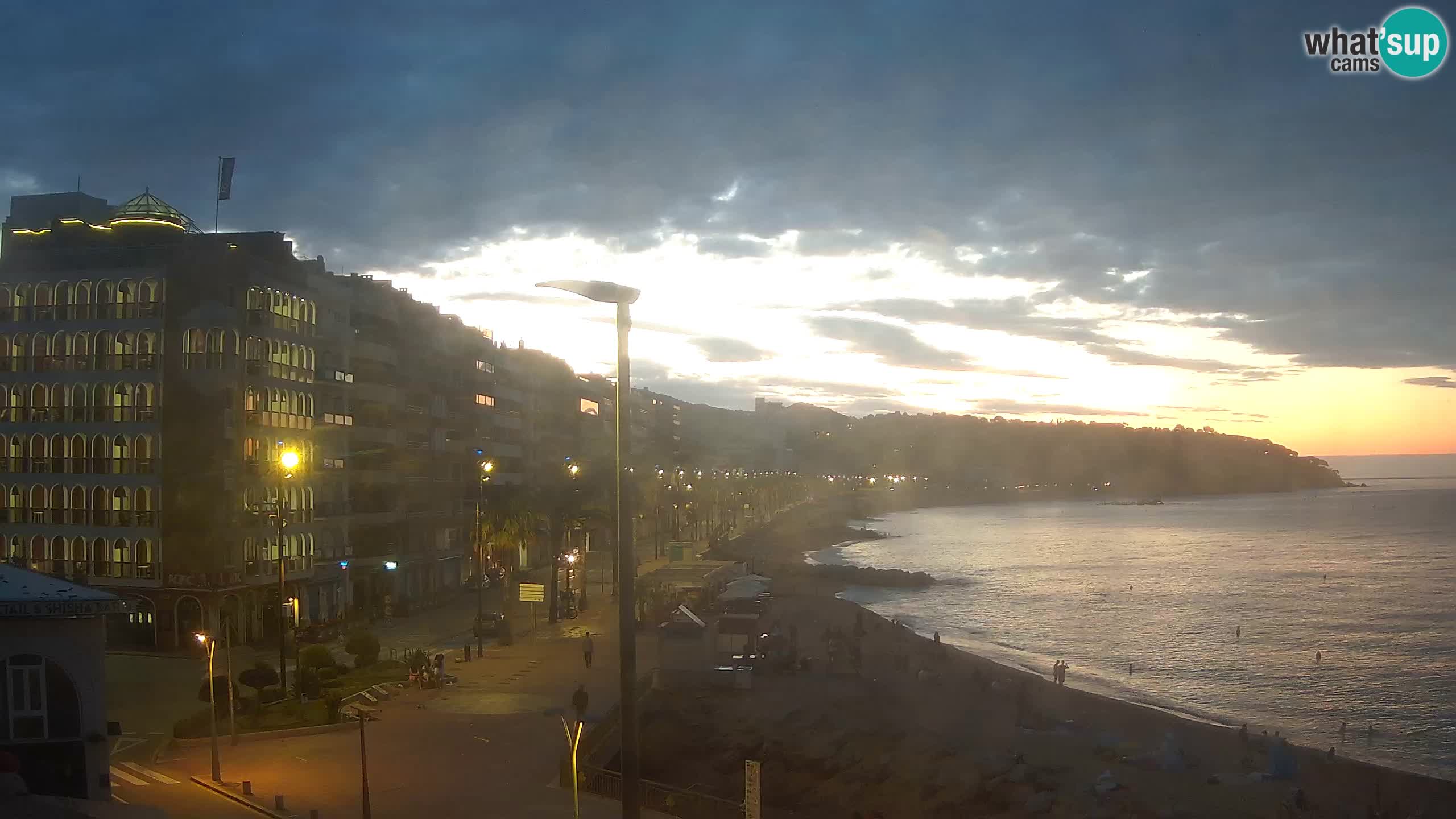 Webcam Lloret de Mar – Central beach