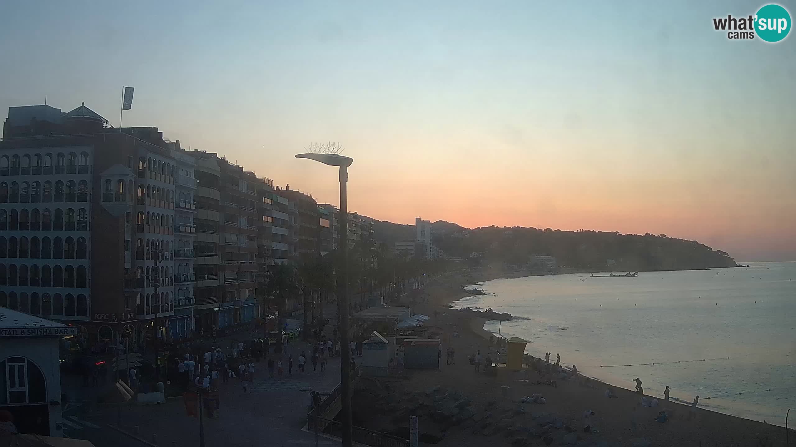 Kamera v živo Lloret de Mar – Glavna plaža