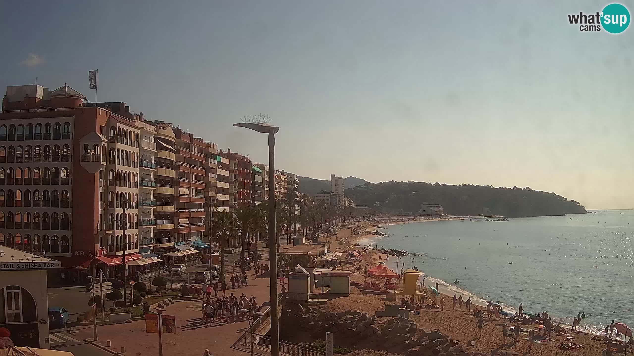 Webcam Lloret de Mar – Spiaggia centrale