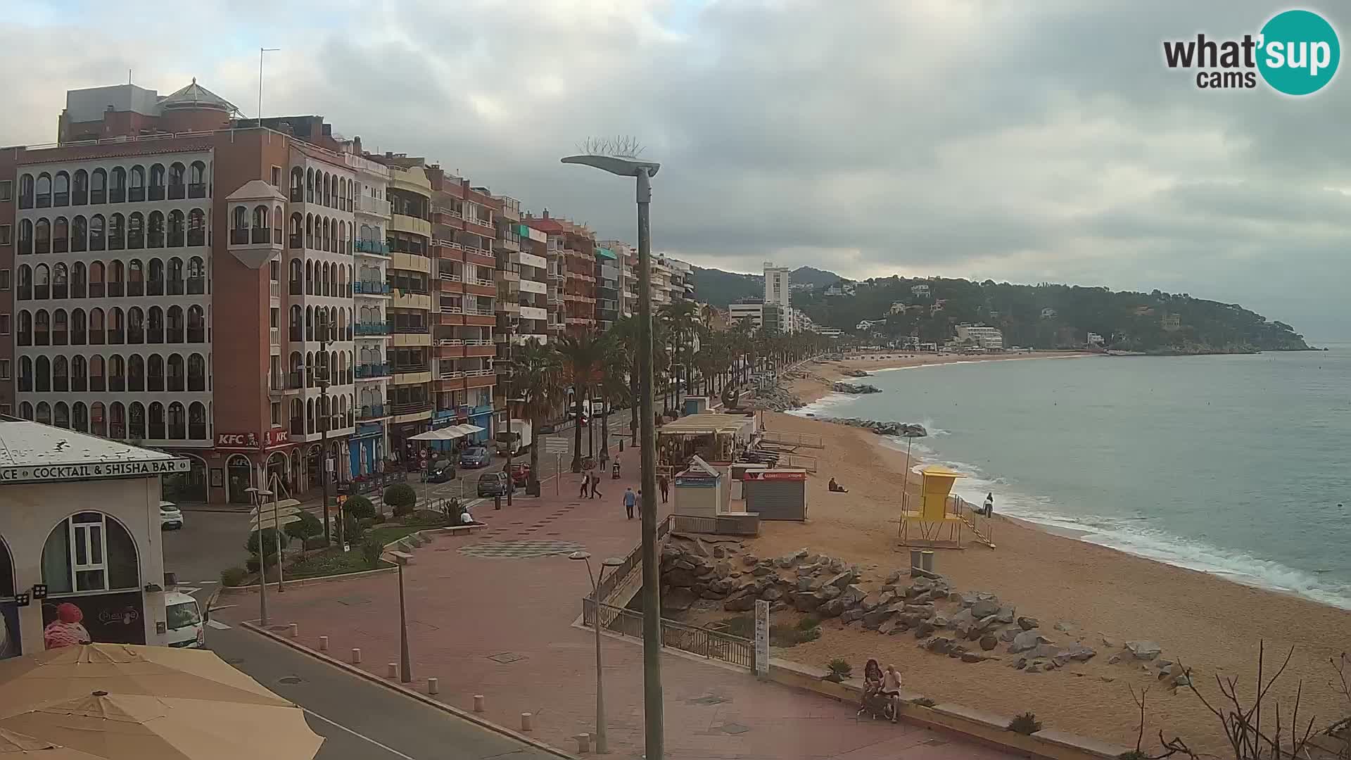 Web kamera Lloret de Mar – glavna plaža