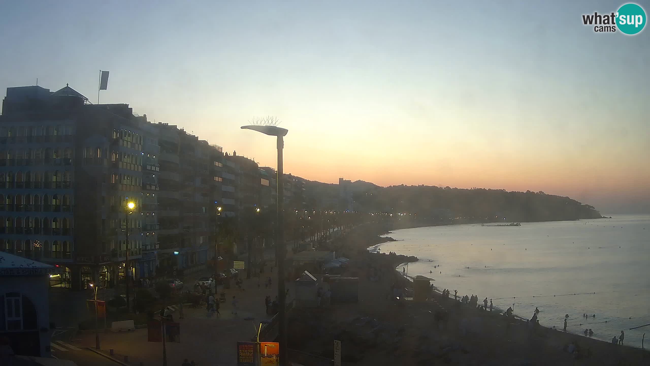 Webcam Lloret de Mar – Spiaggia centrale