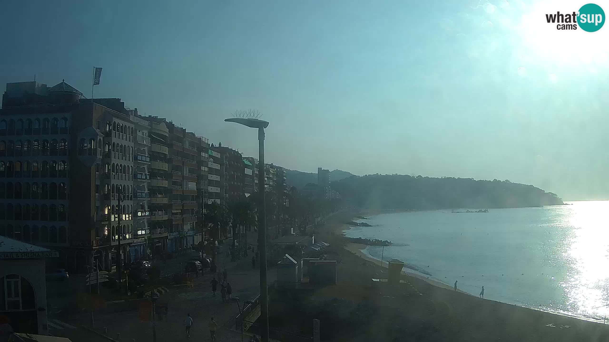 Webcam Lloret de Mar – Central beach