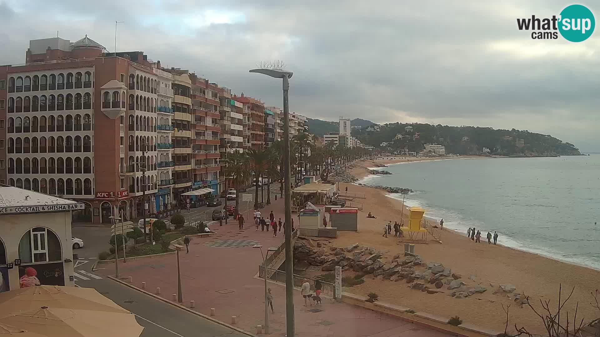 Kamera v živo Lloret de Mar – Glavna plaža