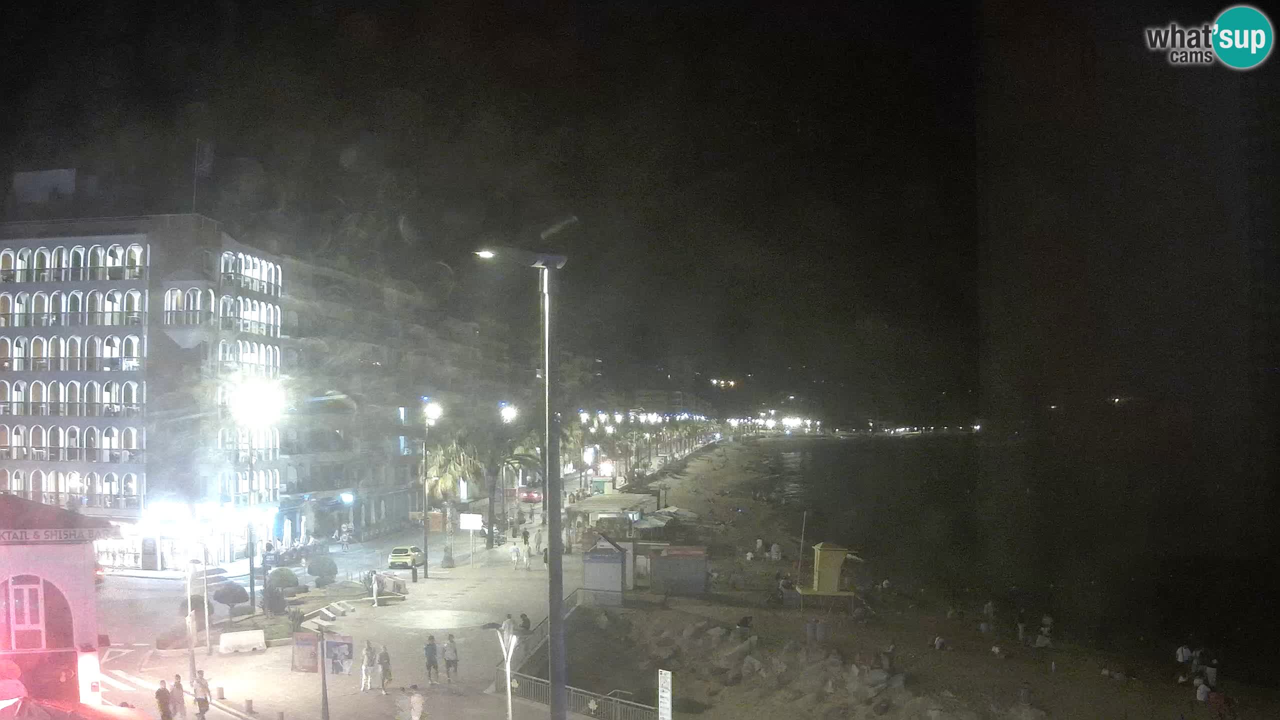 Webcam Lloret de Mar – the main beach – – Costa Brava – Spain