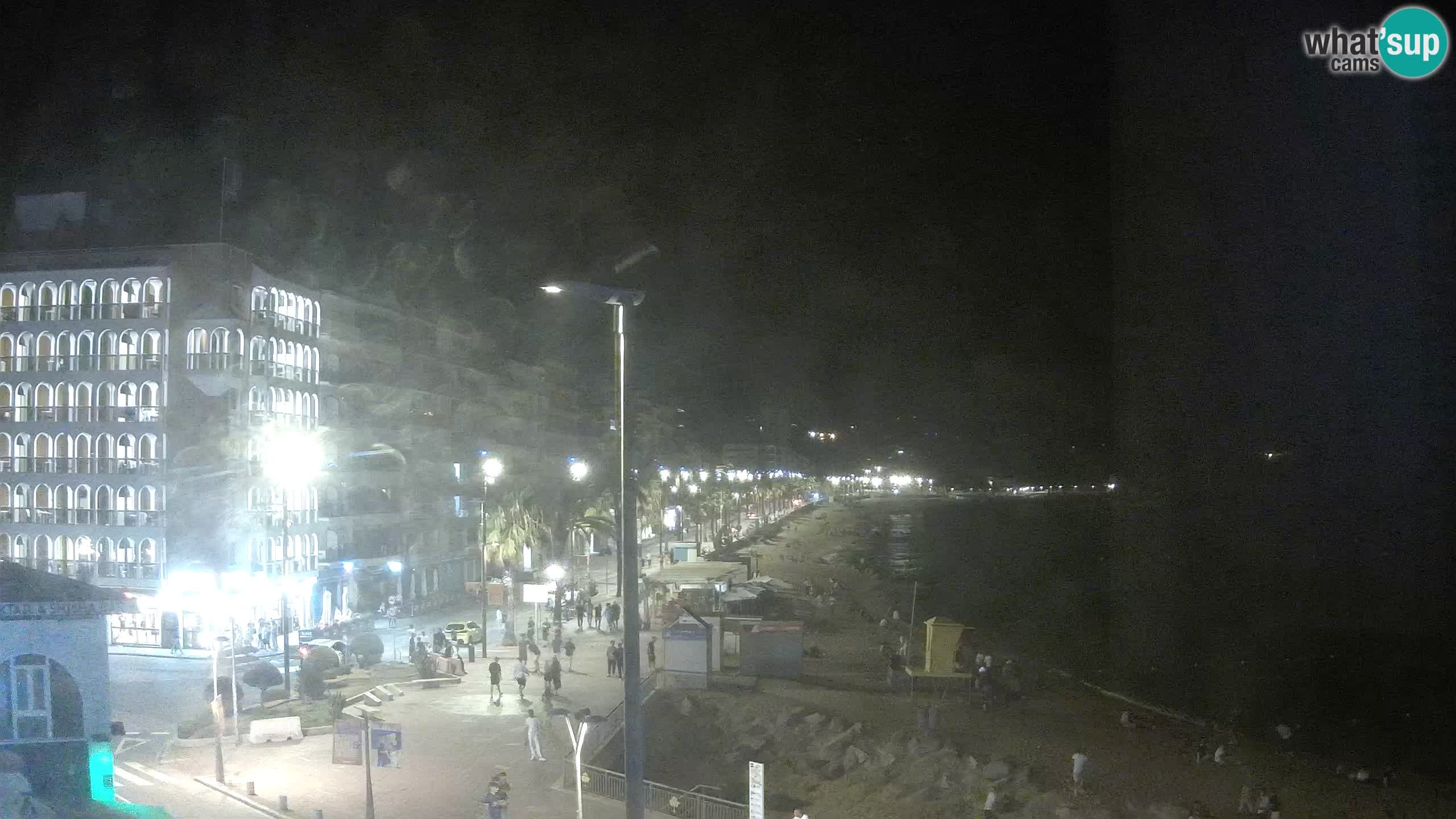 Webcam Lloret de Mar – the main beach – – Costa Brava – Spain