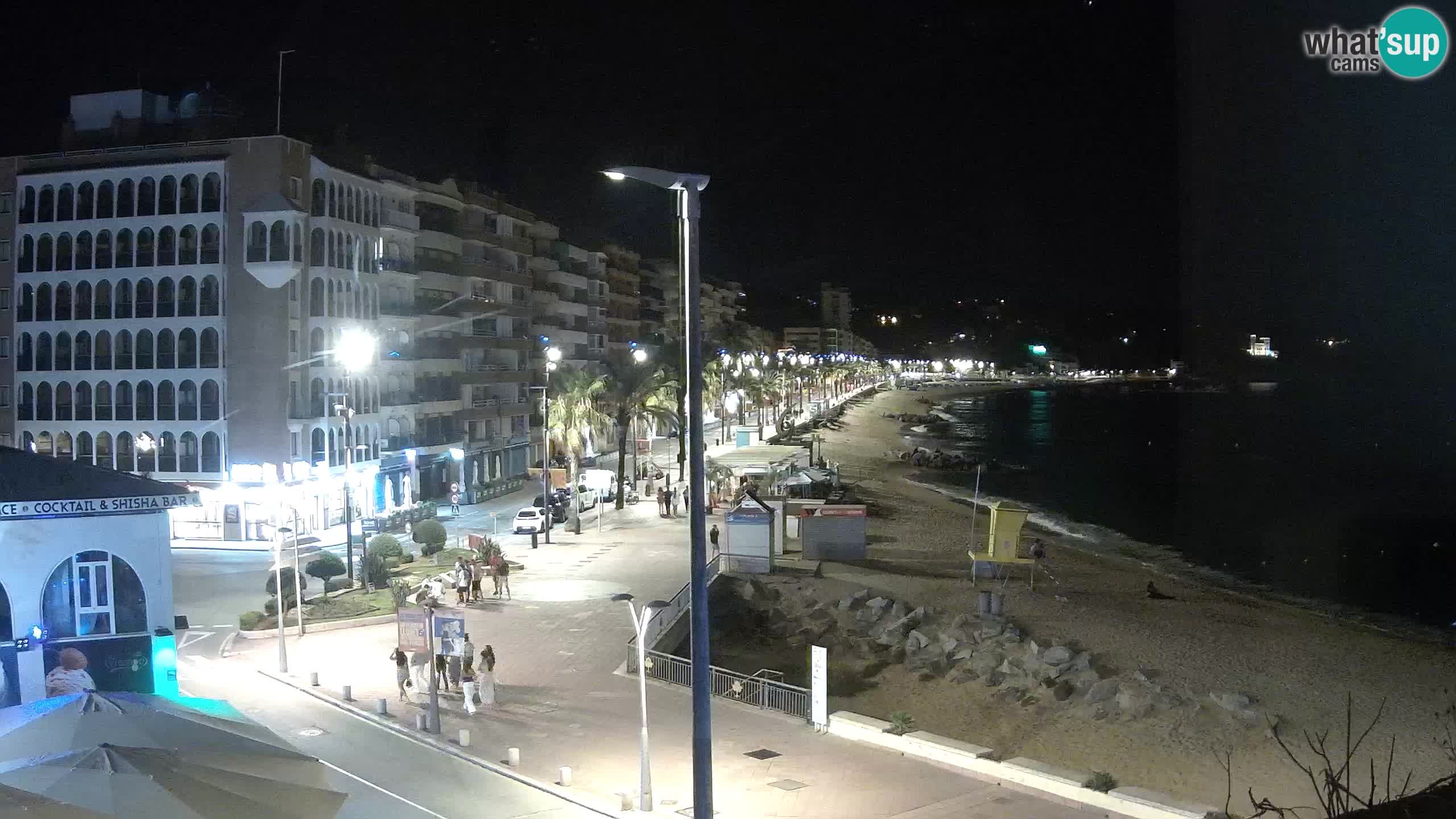 Webcam Lloret de Mar – the main beach – – Costa Brava – Spain