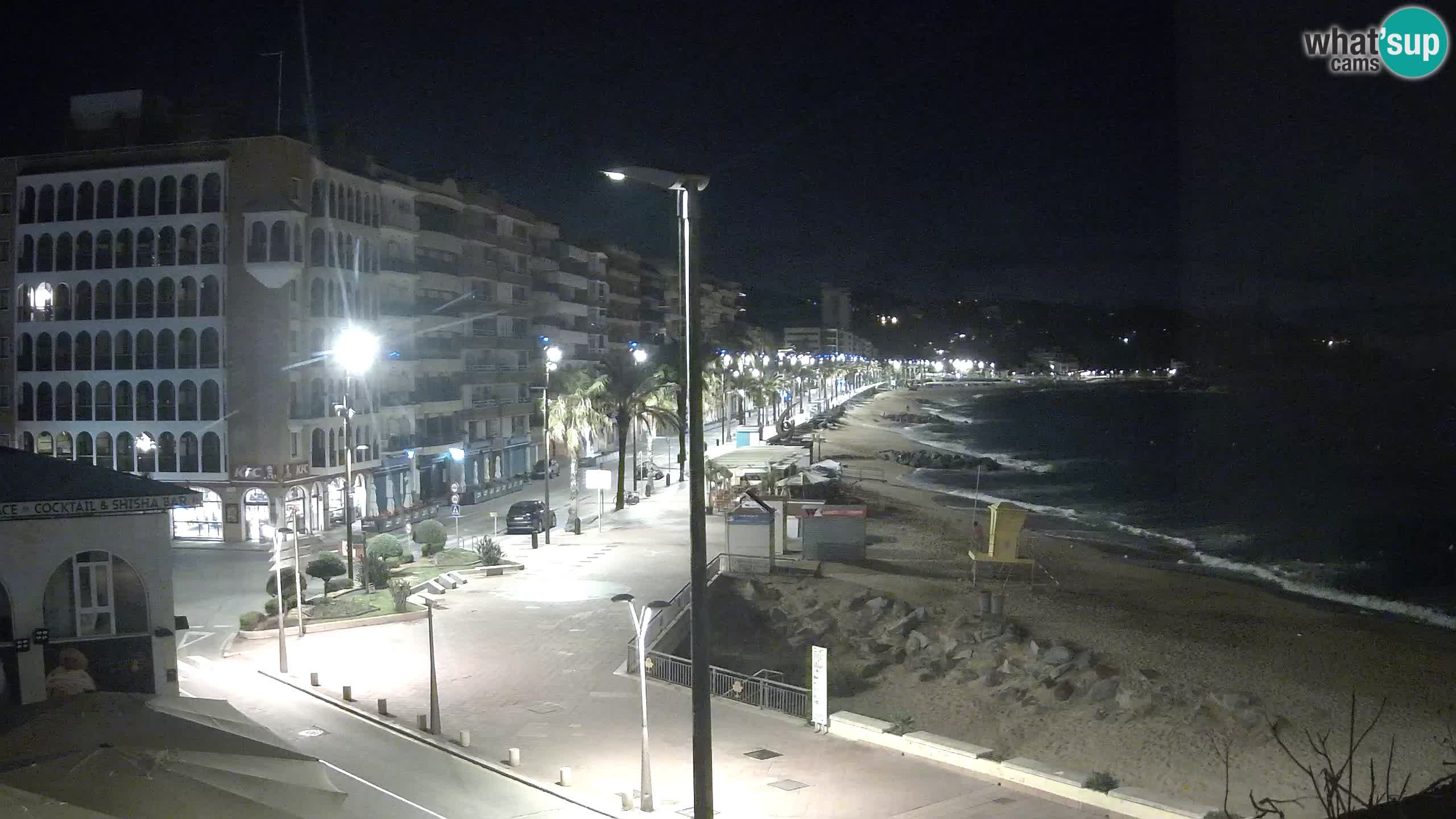 Webcam Live Lloret de Mar – La plage