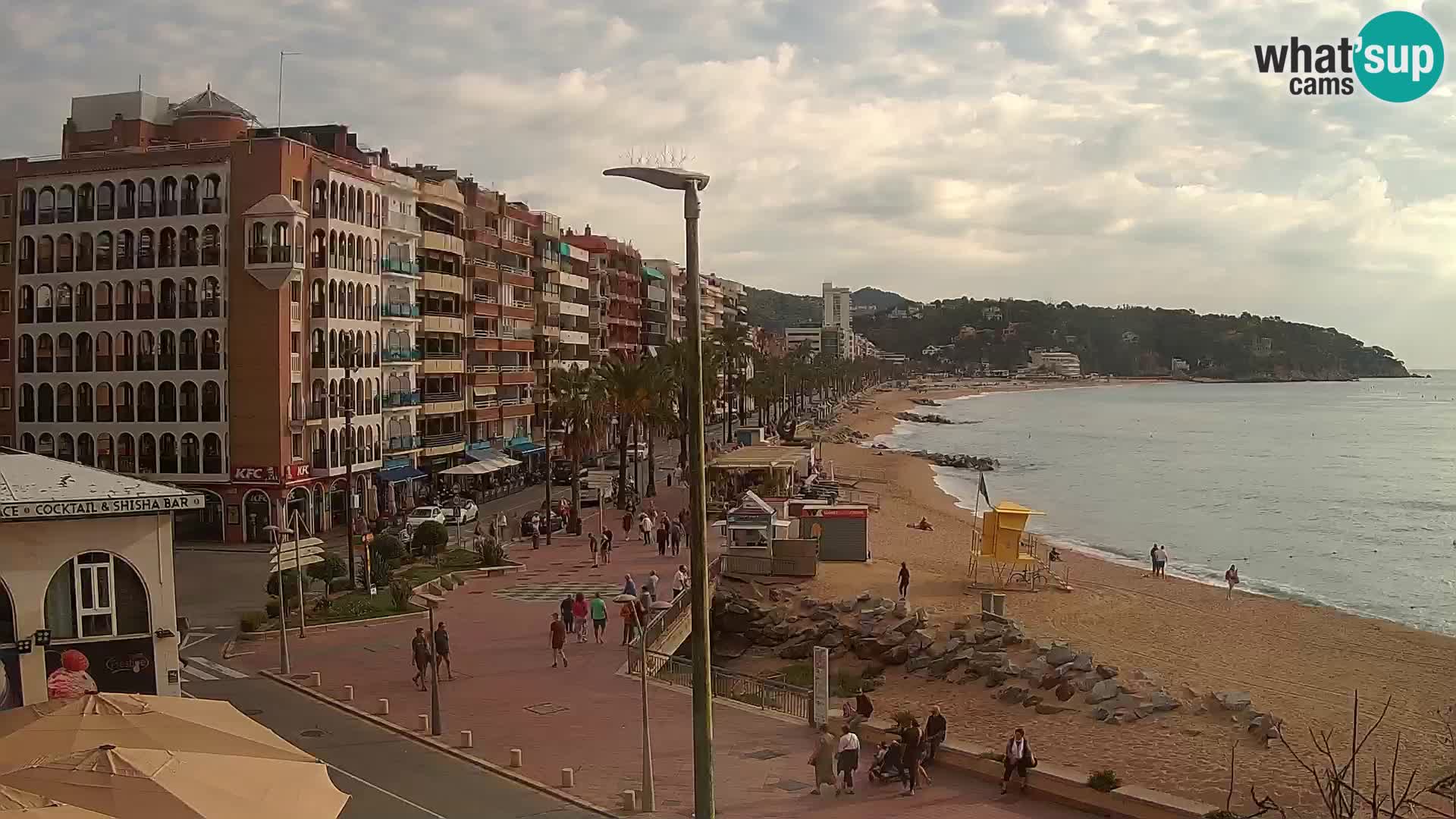 Webcam Lloret de Mar – Plage centrale