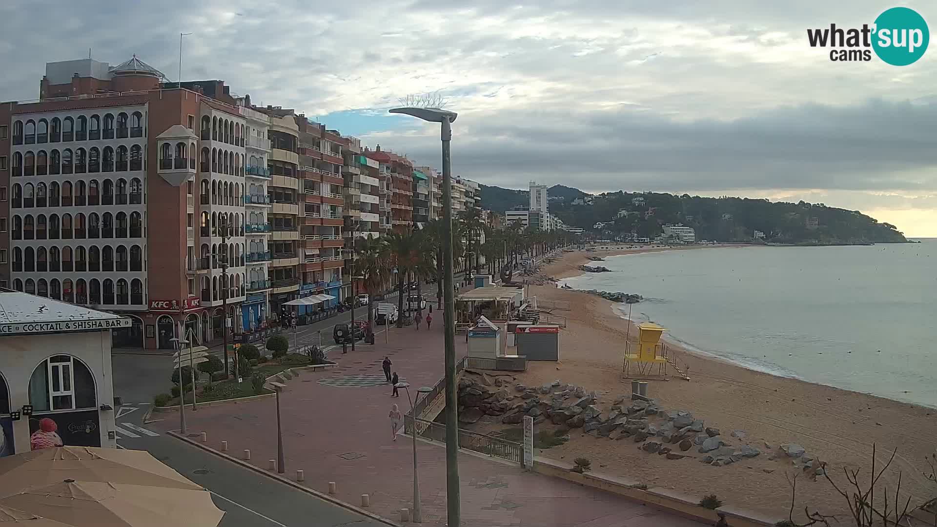 Webcam Live Lloret de Mar – La plage