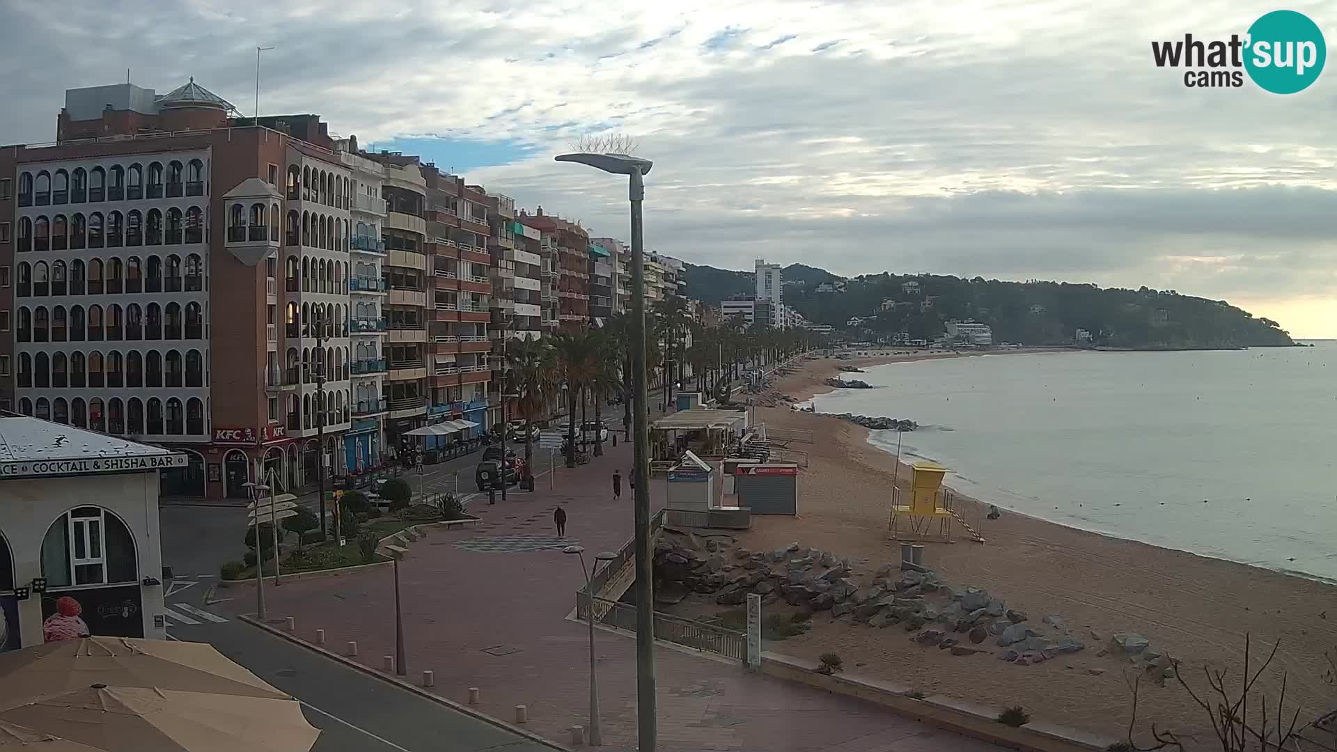 Kamera v živo Lloret de Mar – Glavna plaža