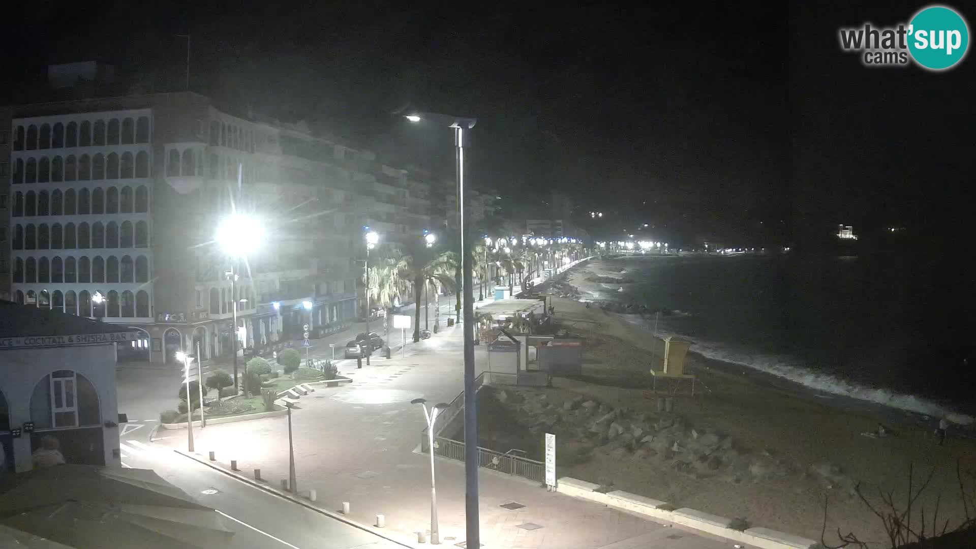 Webcam Lloret de Mar – the main beach – – Costa Brava – Spain