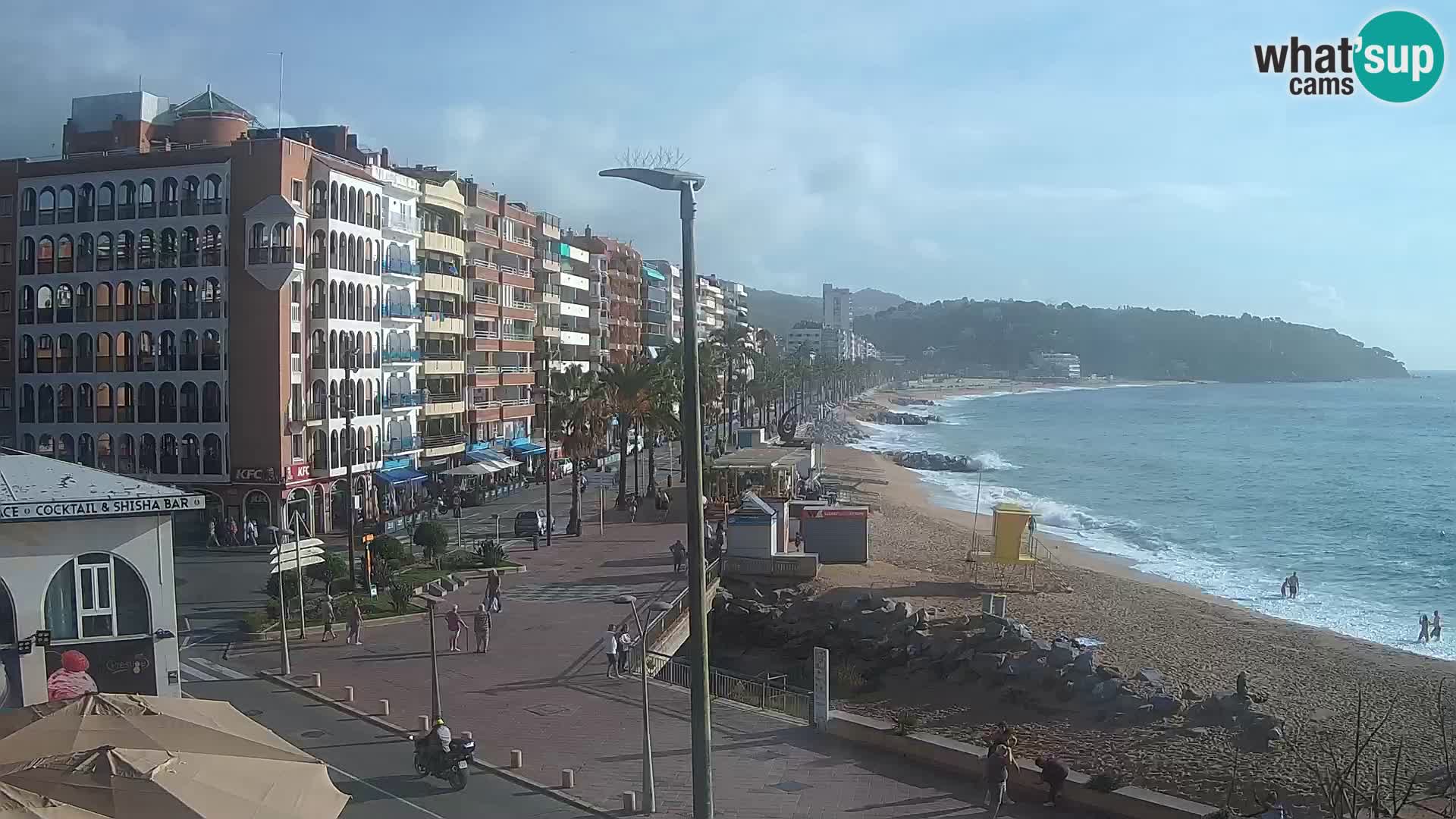 Webcam Lloret de Mar – Zentralen Strand