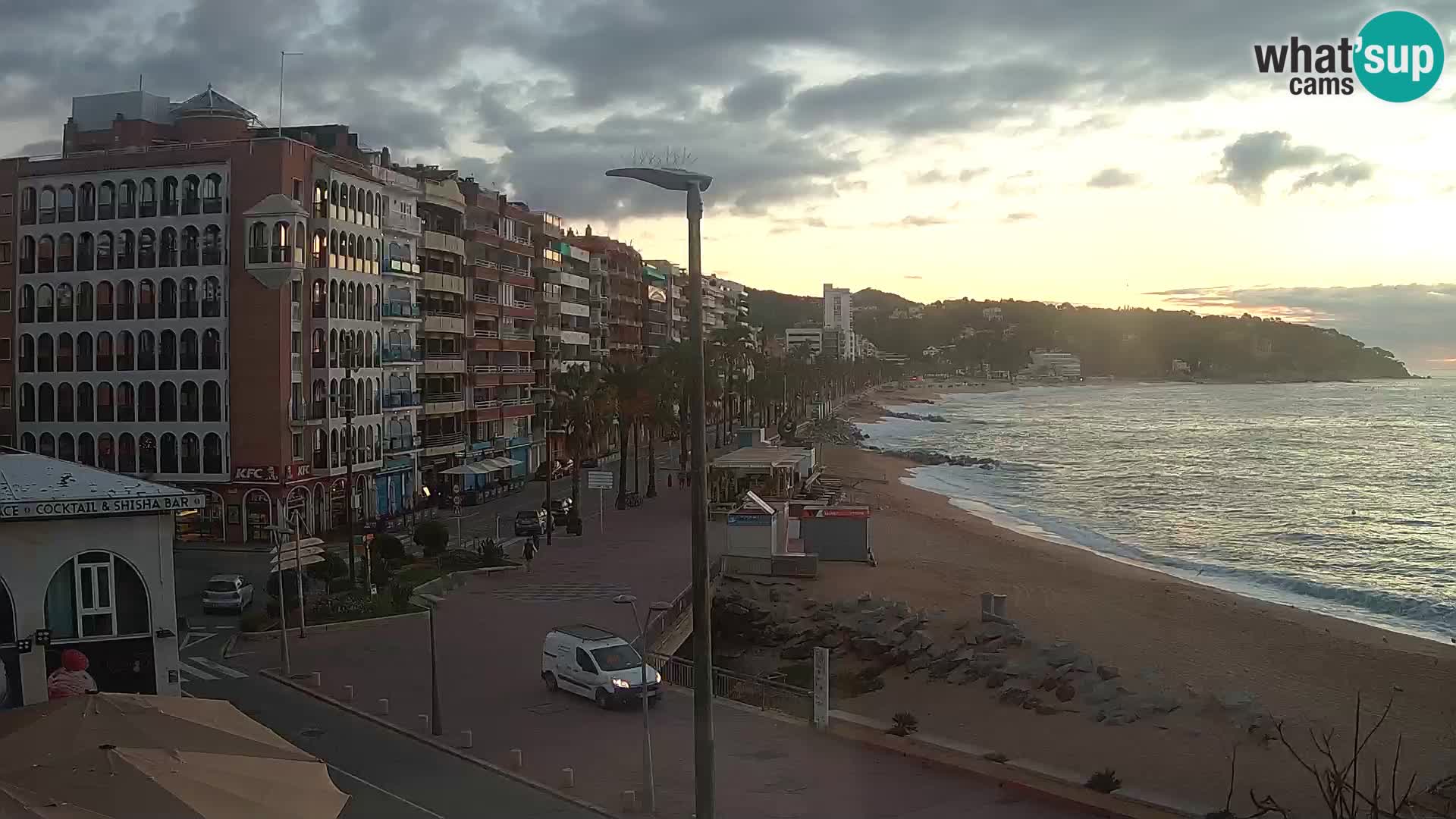 Web kamera Lloret de Mar – plaža