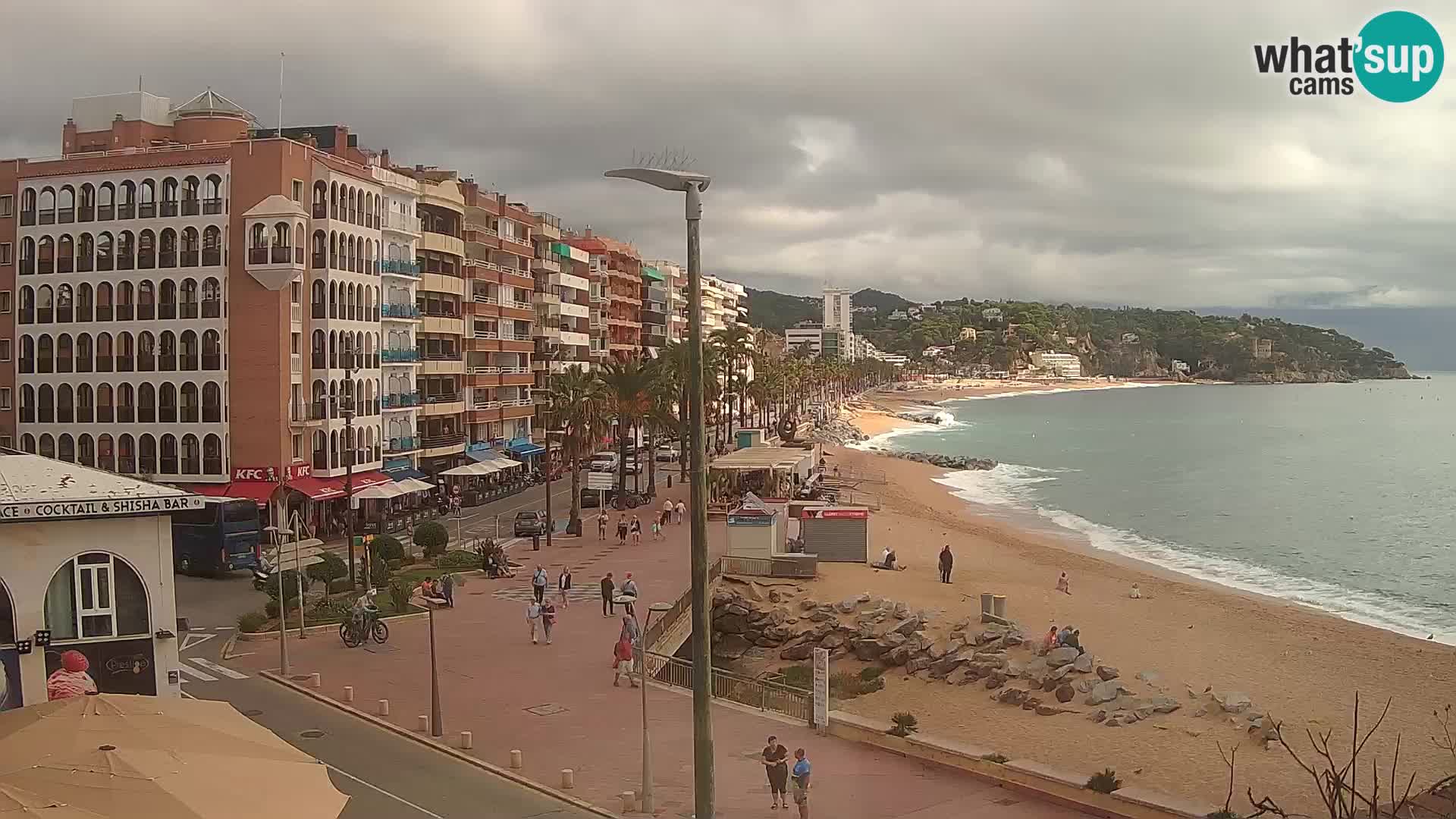 Webcam Lloret de Mar – Središnja plaža