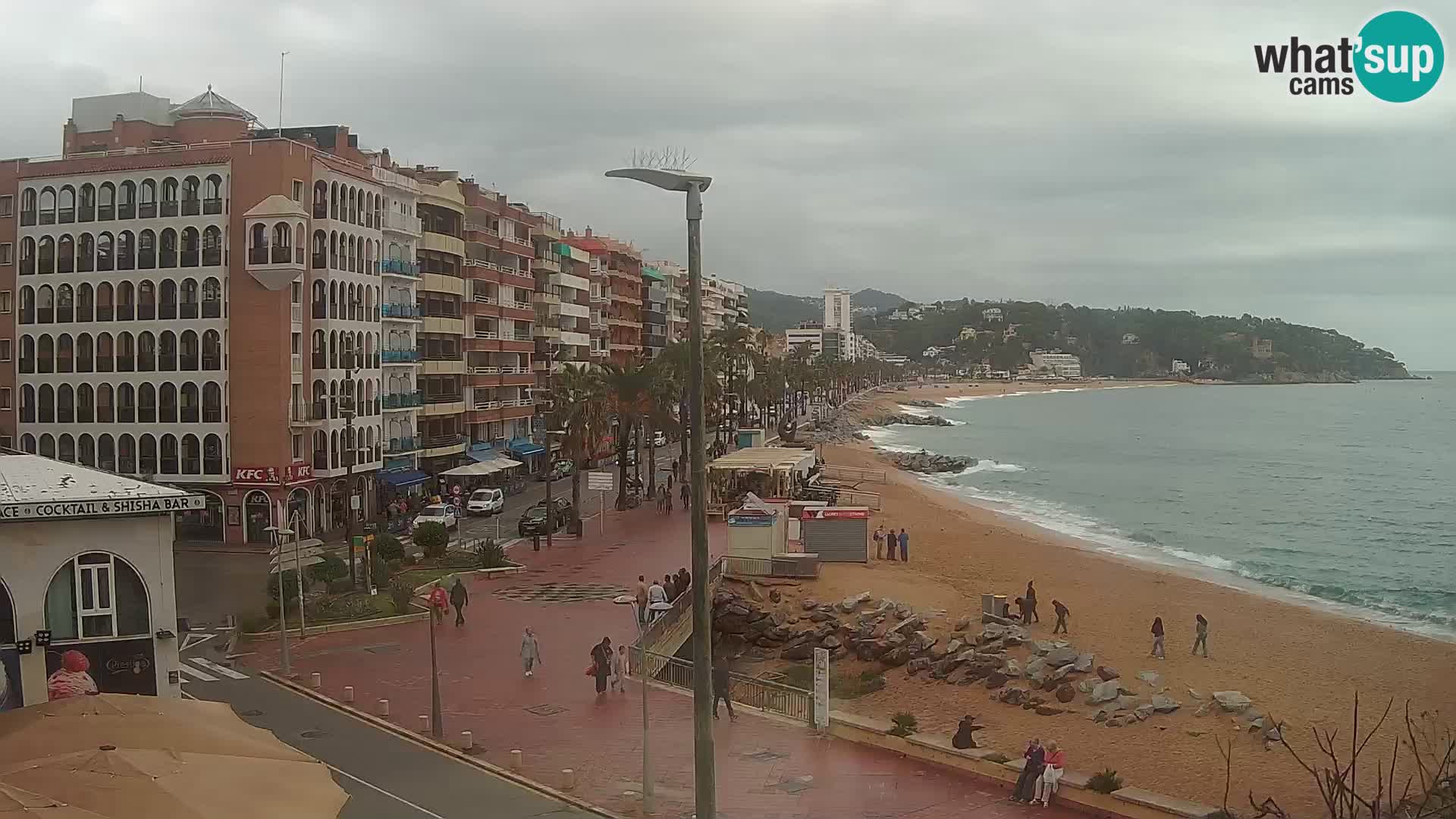 Webcam Lloret de Mar – Spiaggia centrale