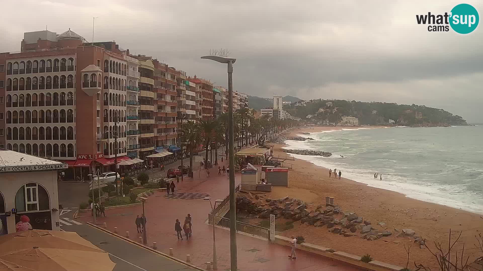 Web kamera Lloret de Mar – plaža