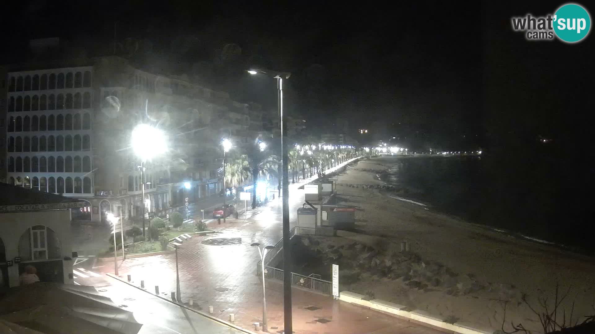 Webcam Lloret de Mar – the main beach – – Costa Brava – Spain