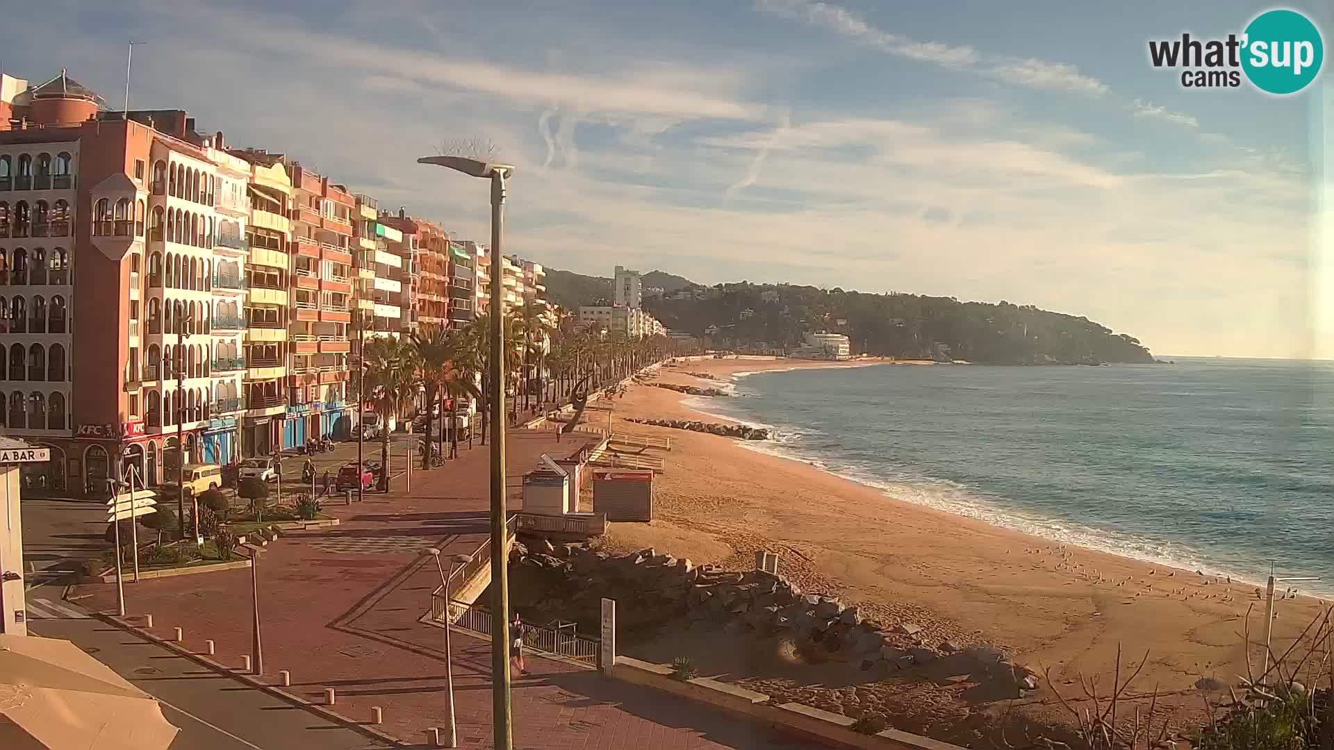 Webcam live Lloret de Mar – la spiaggia principale